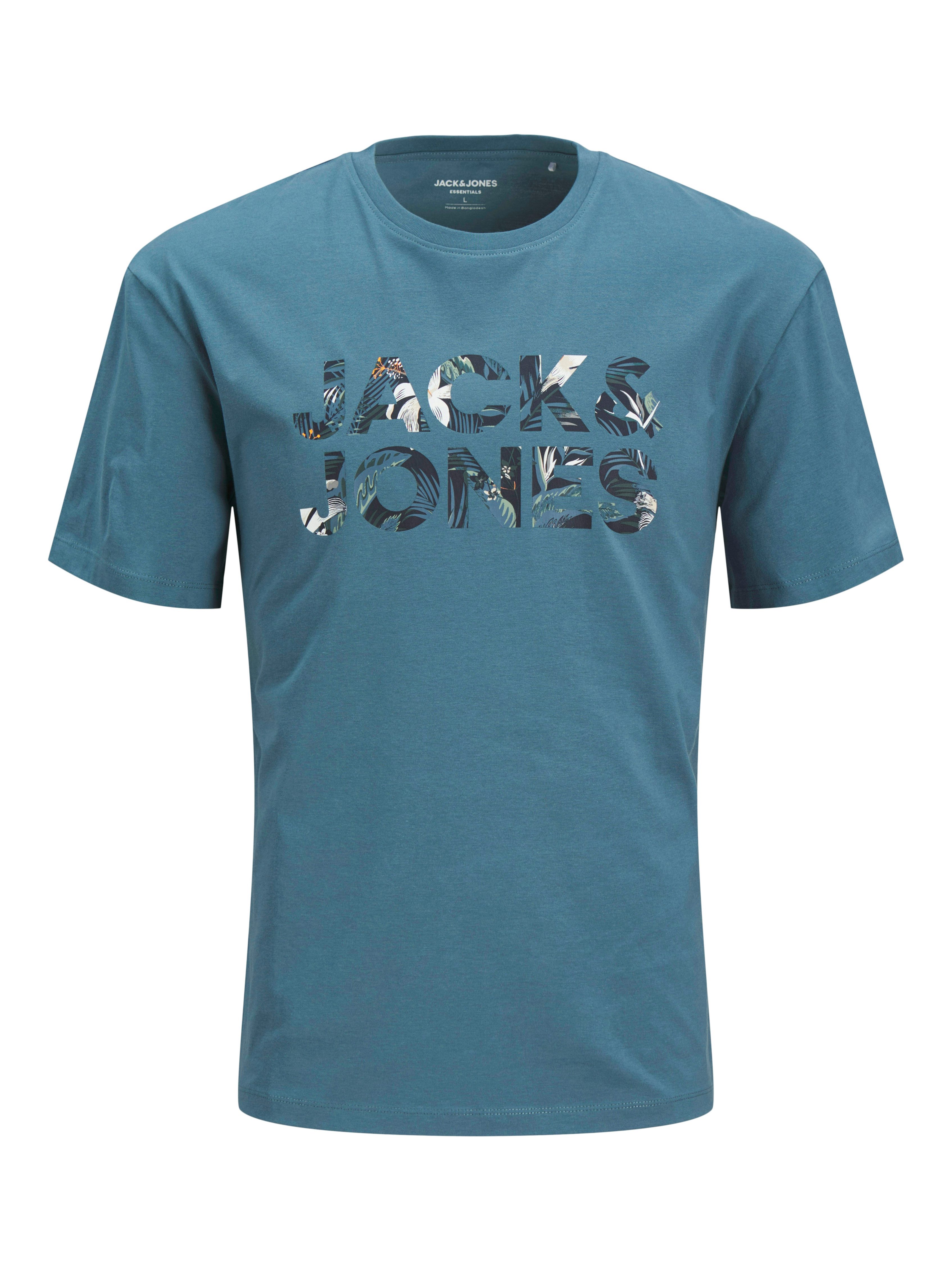 Jack & Jones Junior Shirt met ronde hals JJEBRYAN CORP LOGO TEE SS O-NECK JNR