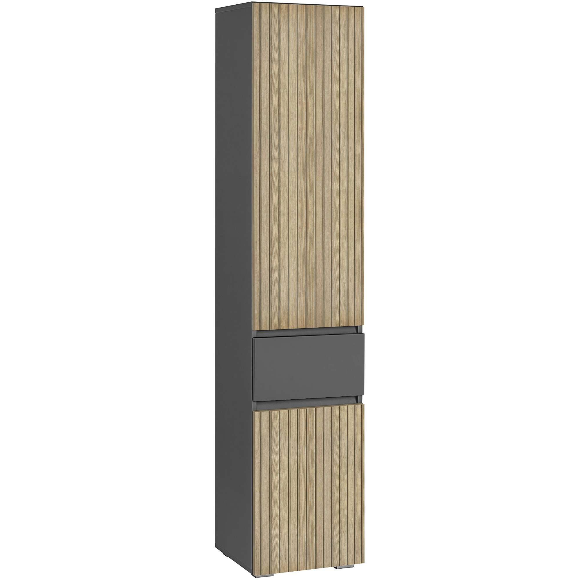 Home affaire Hoge kast Wisla Hoogte 180 cm, met deuren & lade