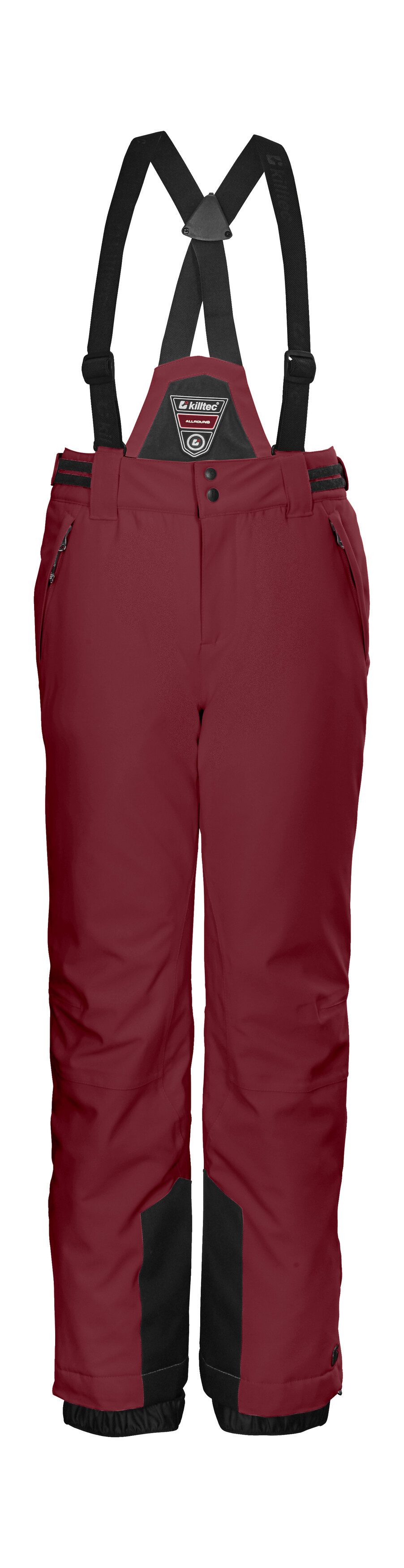 Killtec Skibroek KSW 77 GRLS SKI PNTS waterdicht, ademend, afneembare bretels, verstevigde zijband