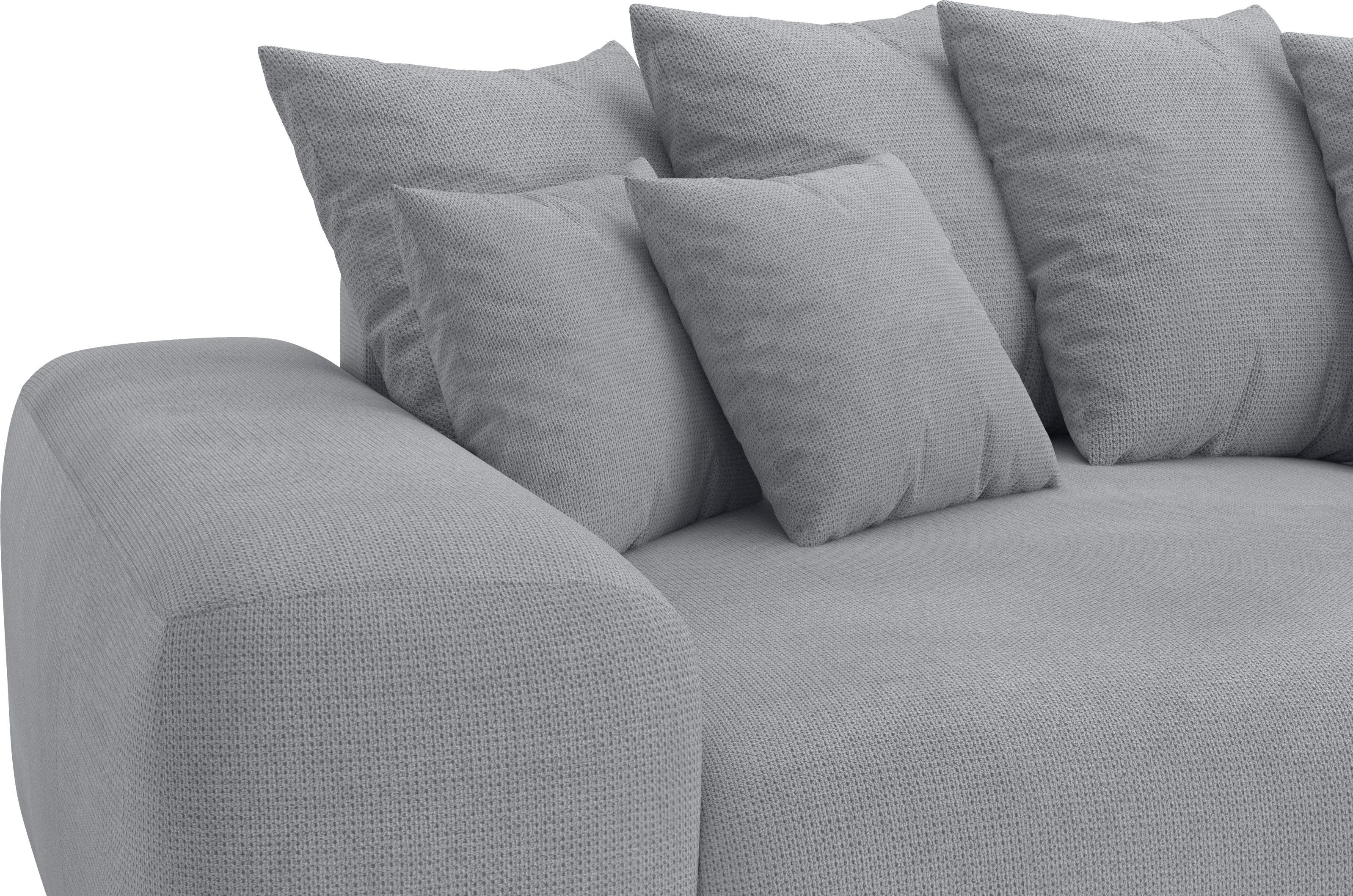 Mr. Couch Hoekbank Sundance L-vorm Doorlopende slaper met EasyBett-slaapfunctie, bedlade