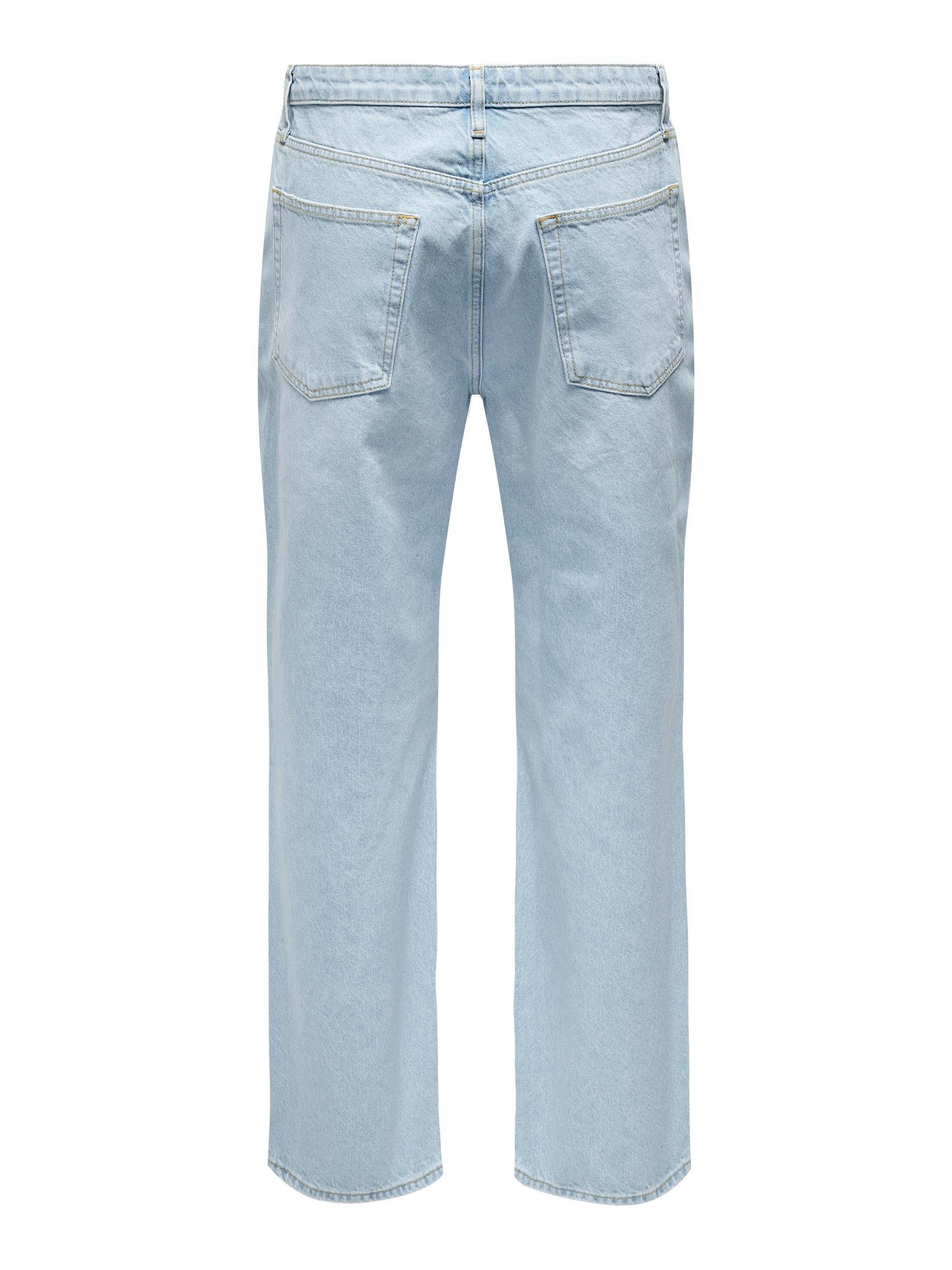 ONLY & SONS Loose fit jeans ONSFADE LOOSE WB 6778 A14 DNM NOOS
