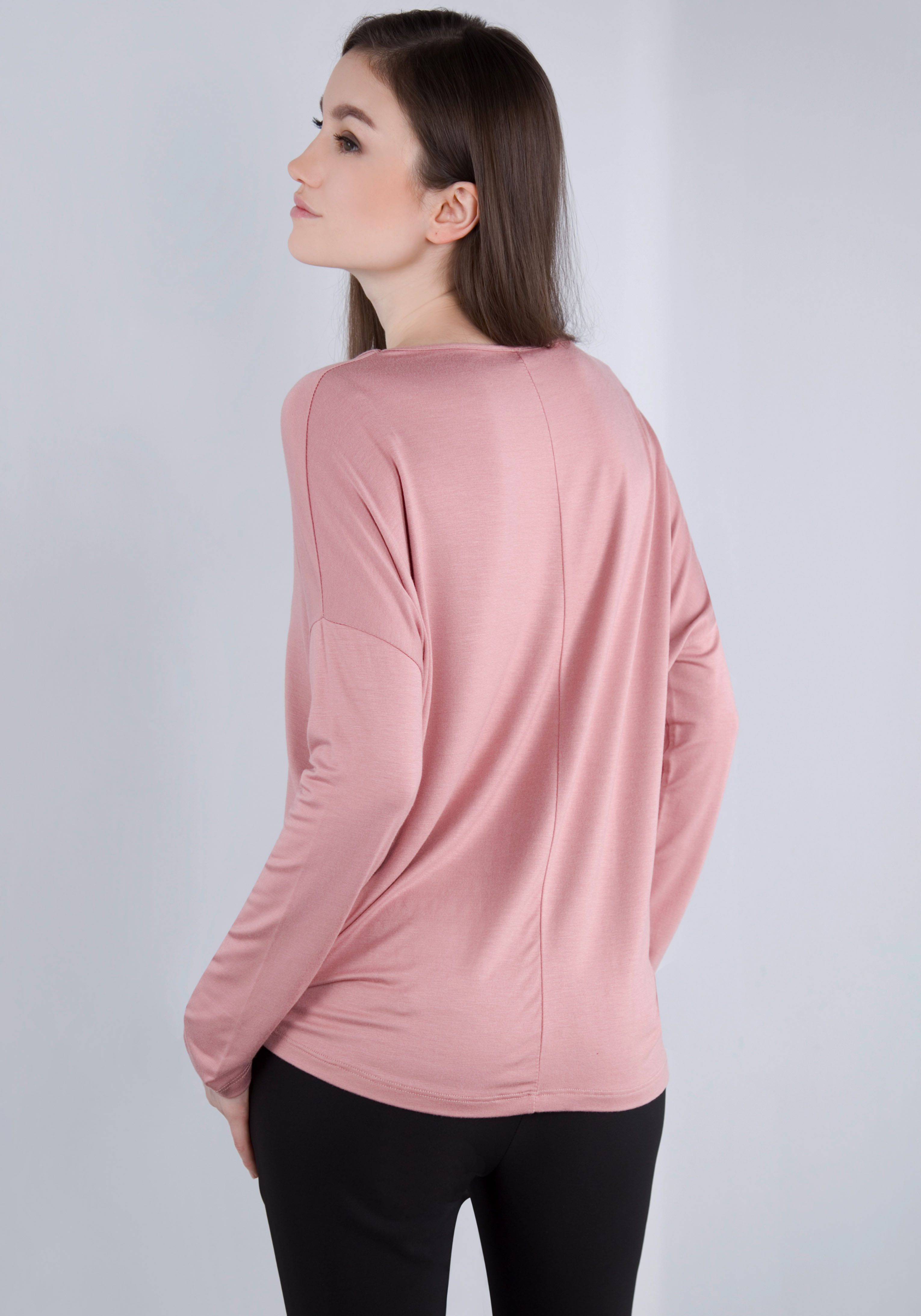 IMPERIAL Shirt met lange mouwen in casual "o-shape" vorm