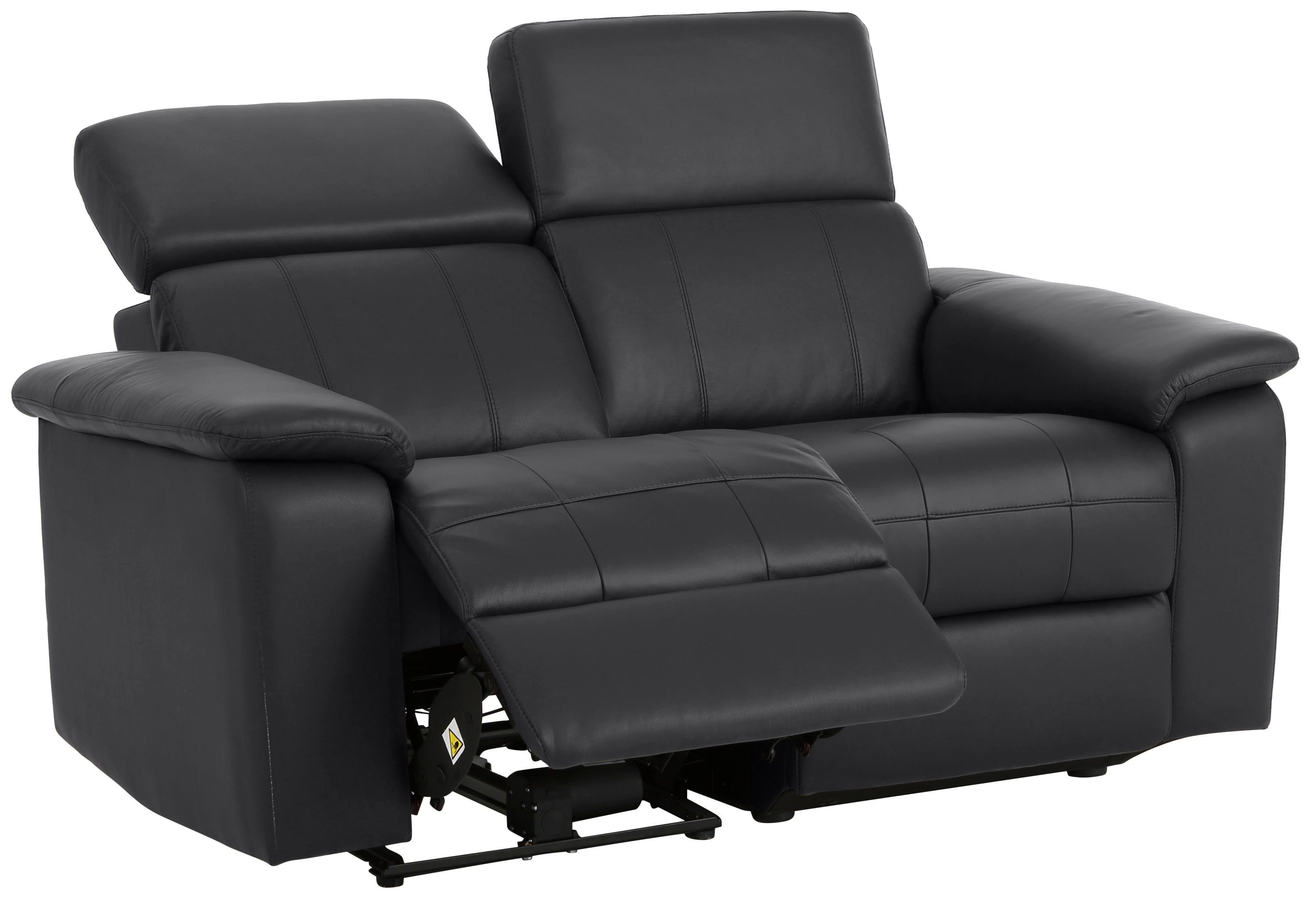 Home affaire 2-zitsbank Binado met handmatige of elektrische relaxfunctie met usb-aansluiting