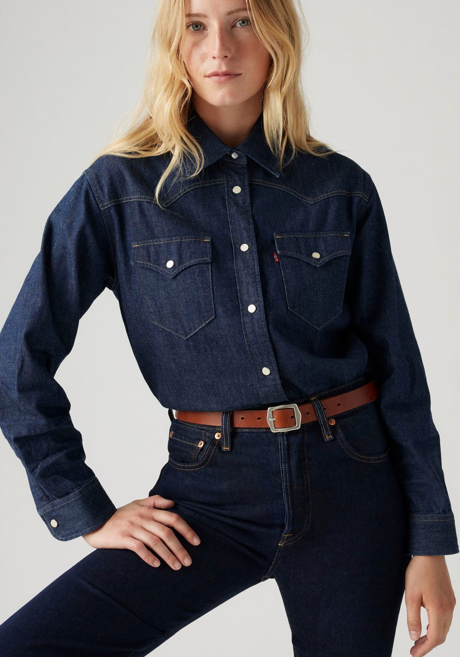 Levi's® Leren riem WOMEN'S LUX LEATHER BELT