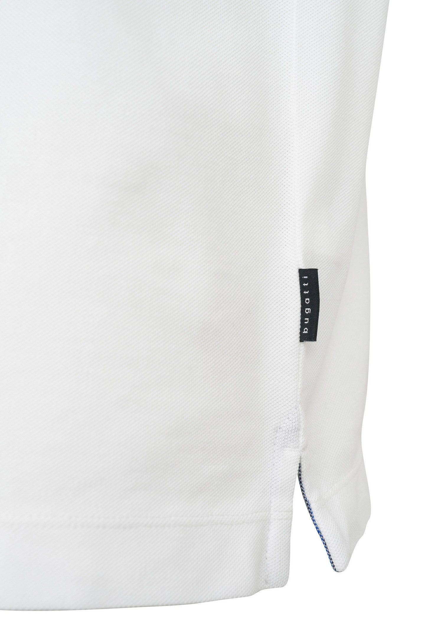 Bugatti Poloshirt met opstaande kraag