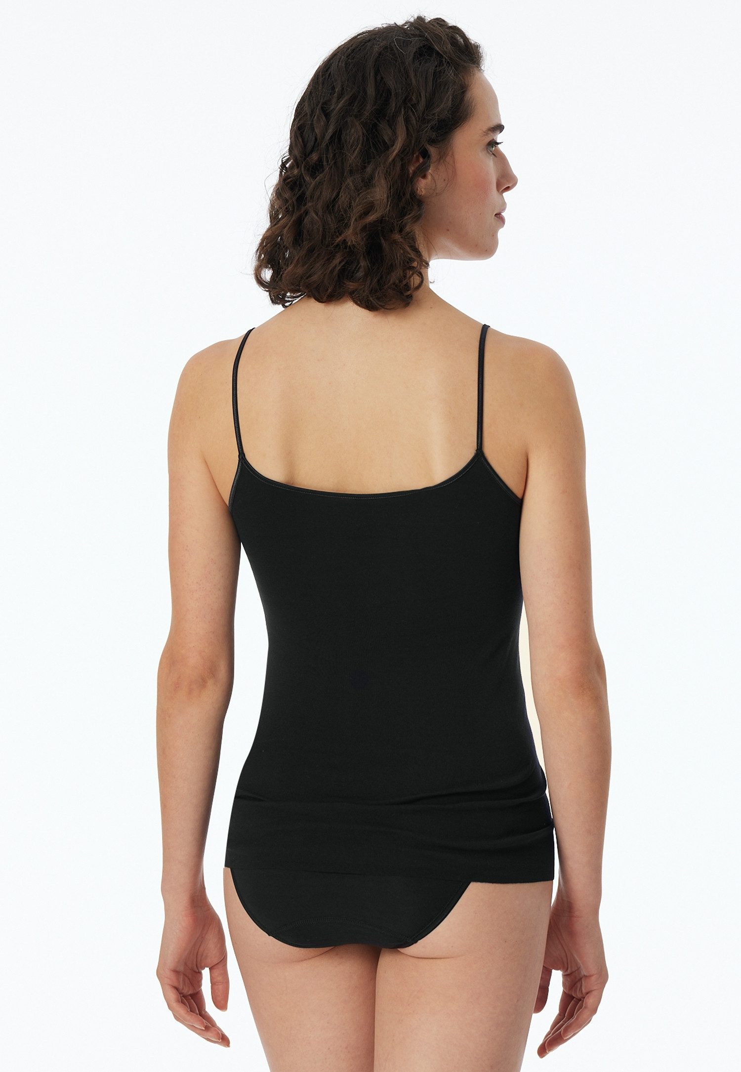 Schiesser Top met spaghettibandjes LUXURY