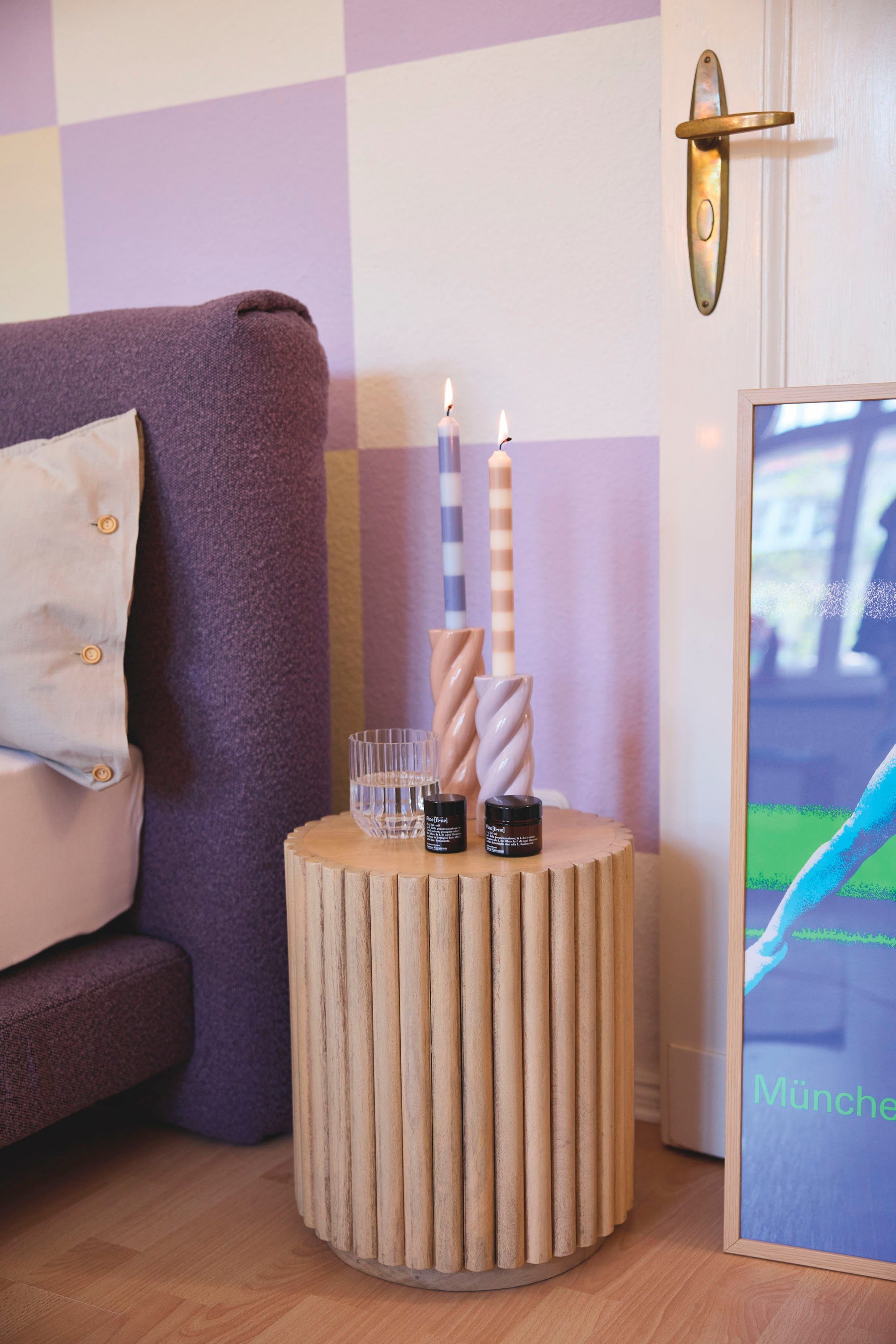 TOM TAILOR HOME Bijzettafel Ripped in extravagante ribbel-look