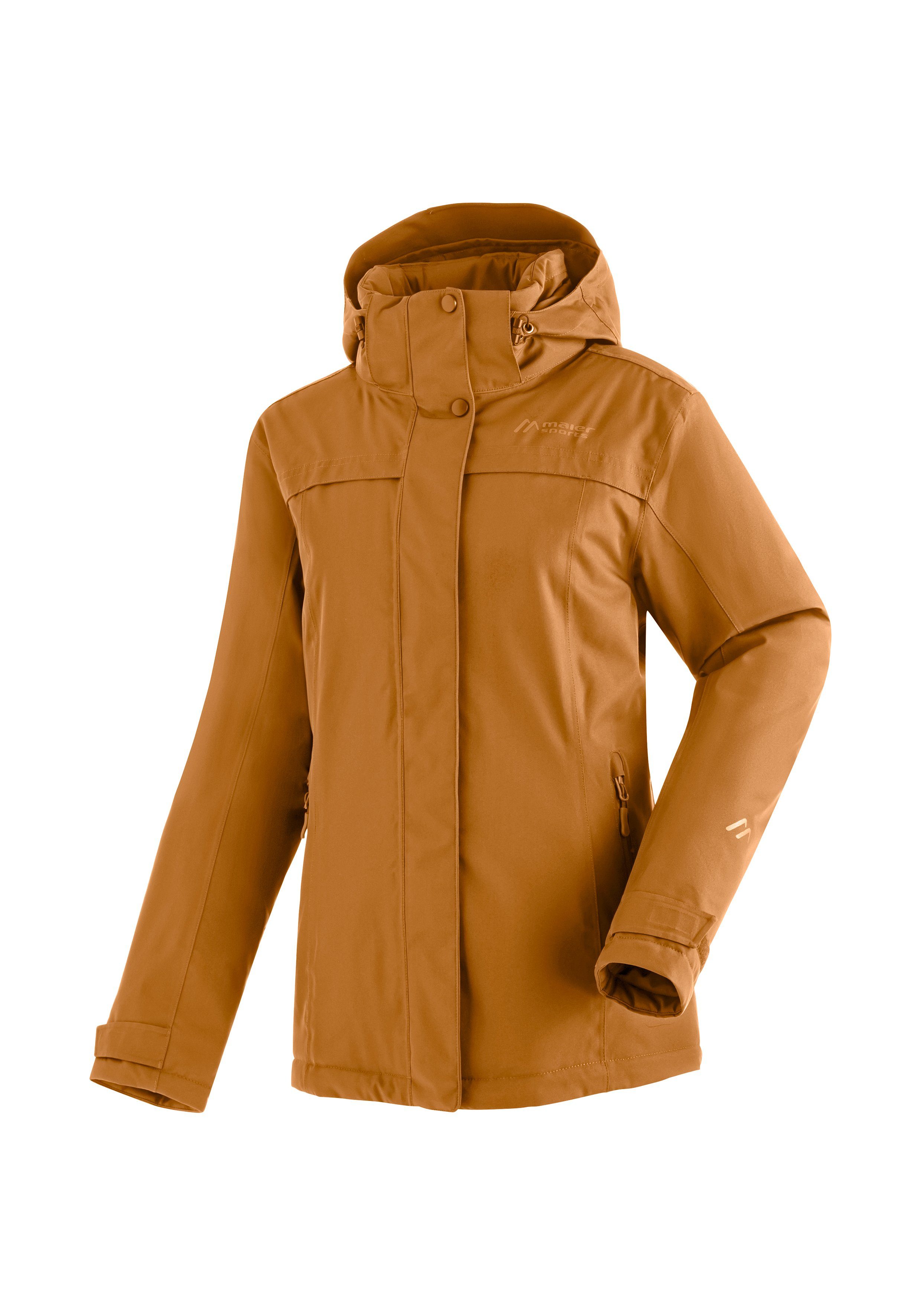 Maier Sports Functioneel jack Lisbon Damesjack warm gewatteerd winterjack wind waterdicht regular fit