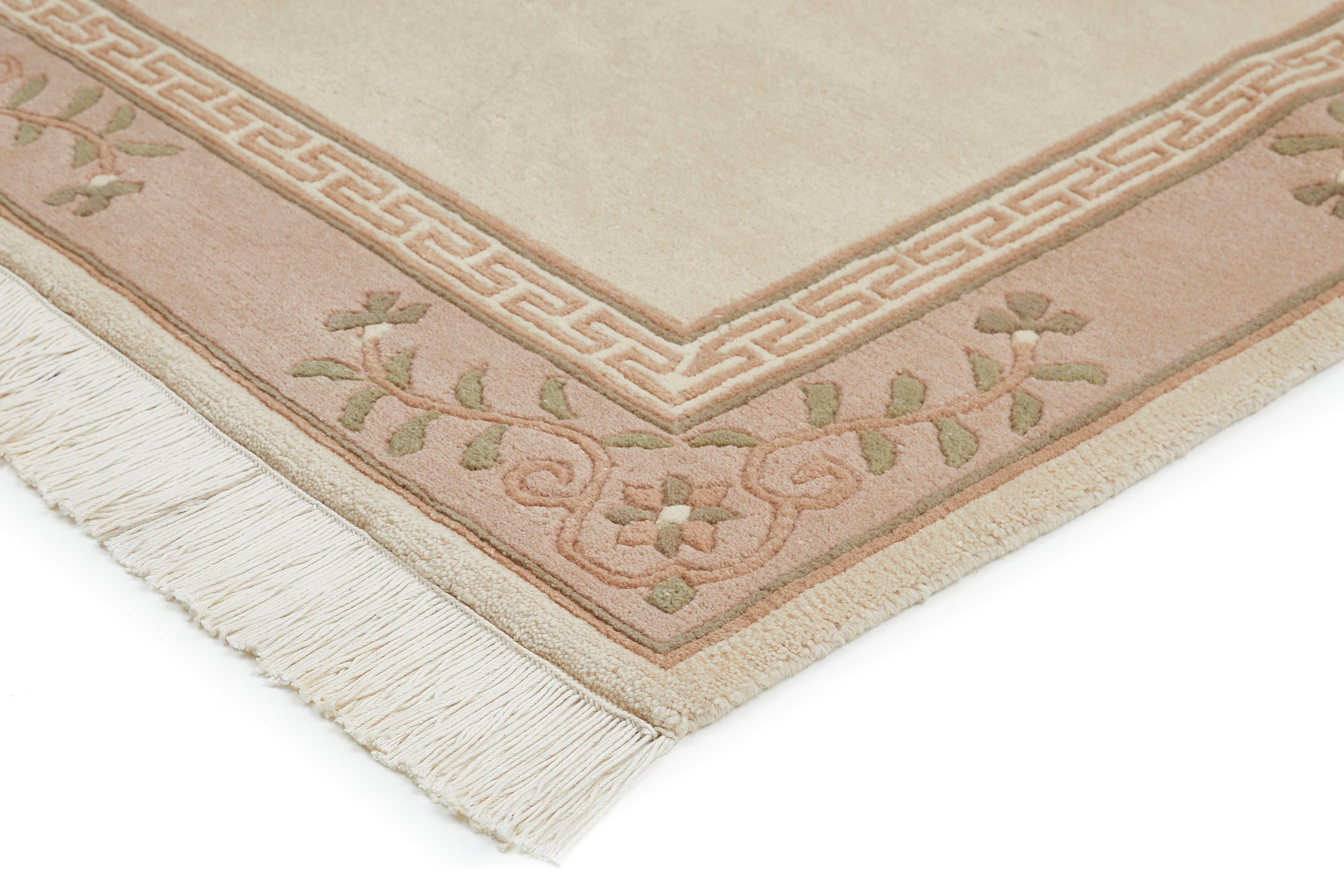 LUXOR living Oosters tapijt Giza 100% wol, handgeknoopt, met bies en franjes