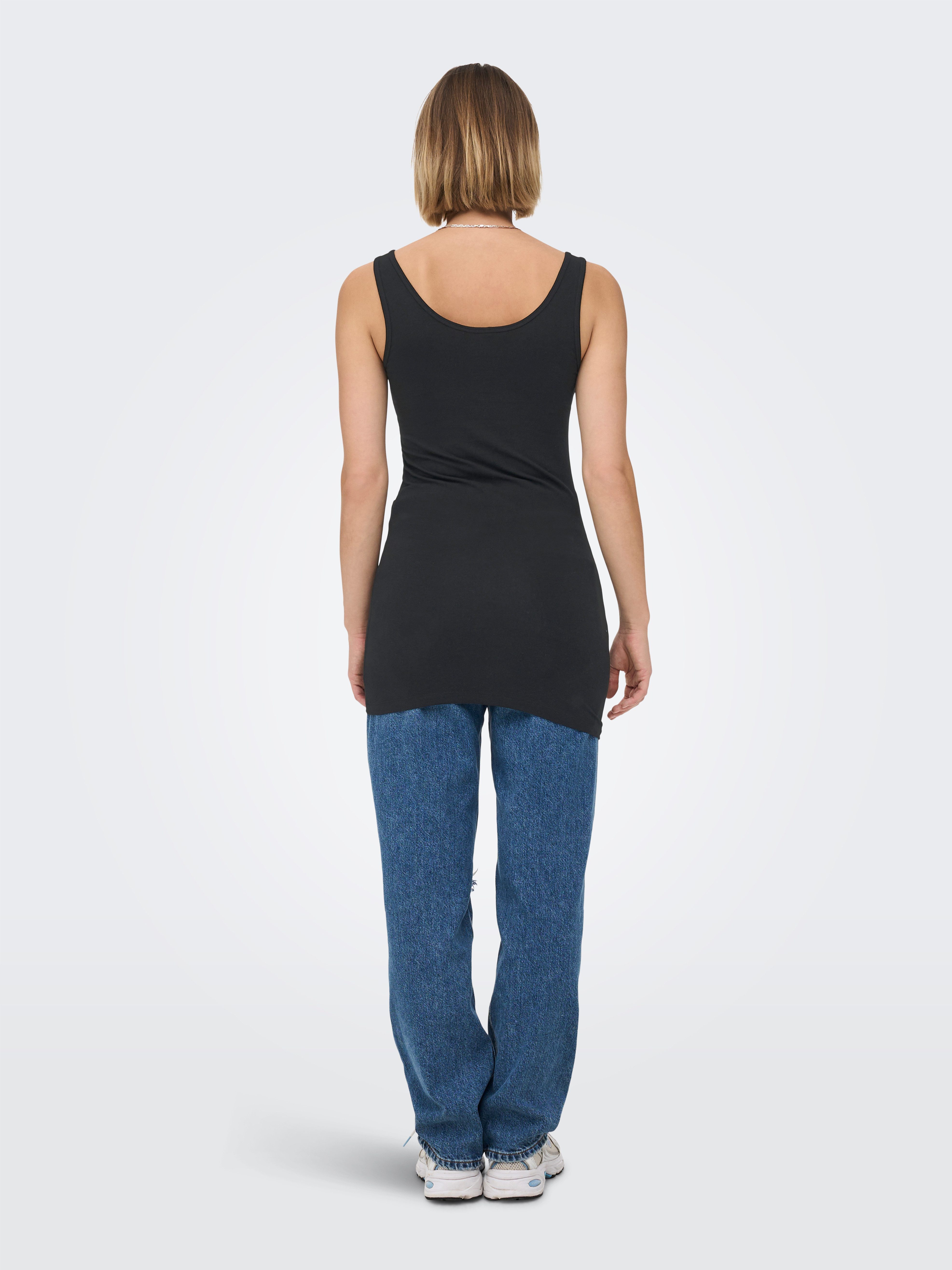 Only Tanktop ONLLIVE LOVE NEW LONG TT 2PACK NOOS (Set van 2)