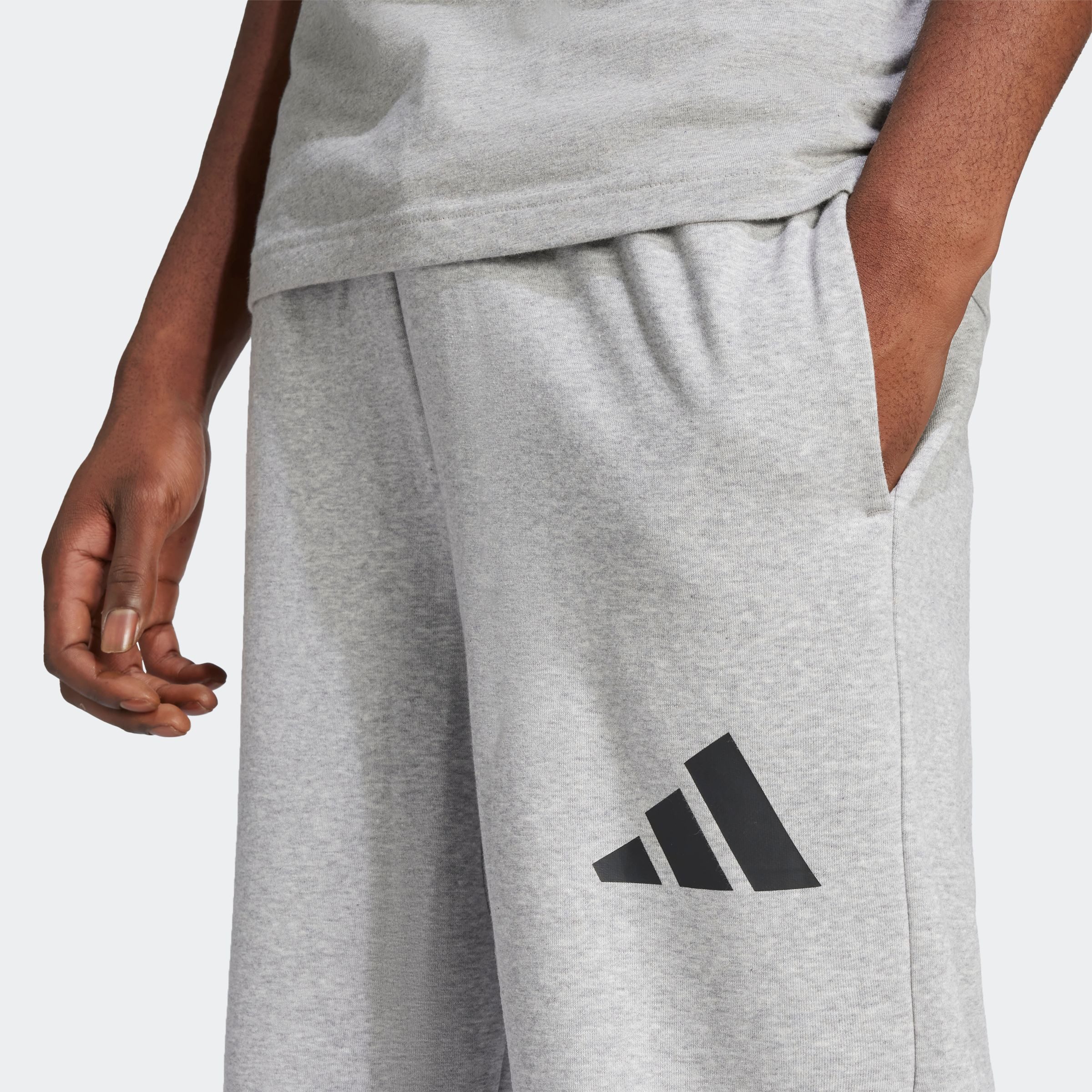 adidas Sportswear Sportbroek M WIDE PANT FT (1-delig)