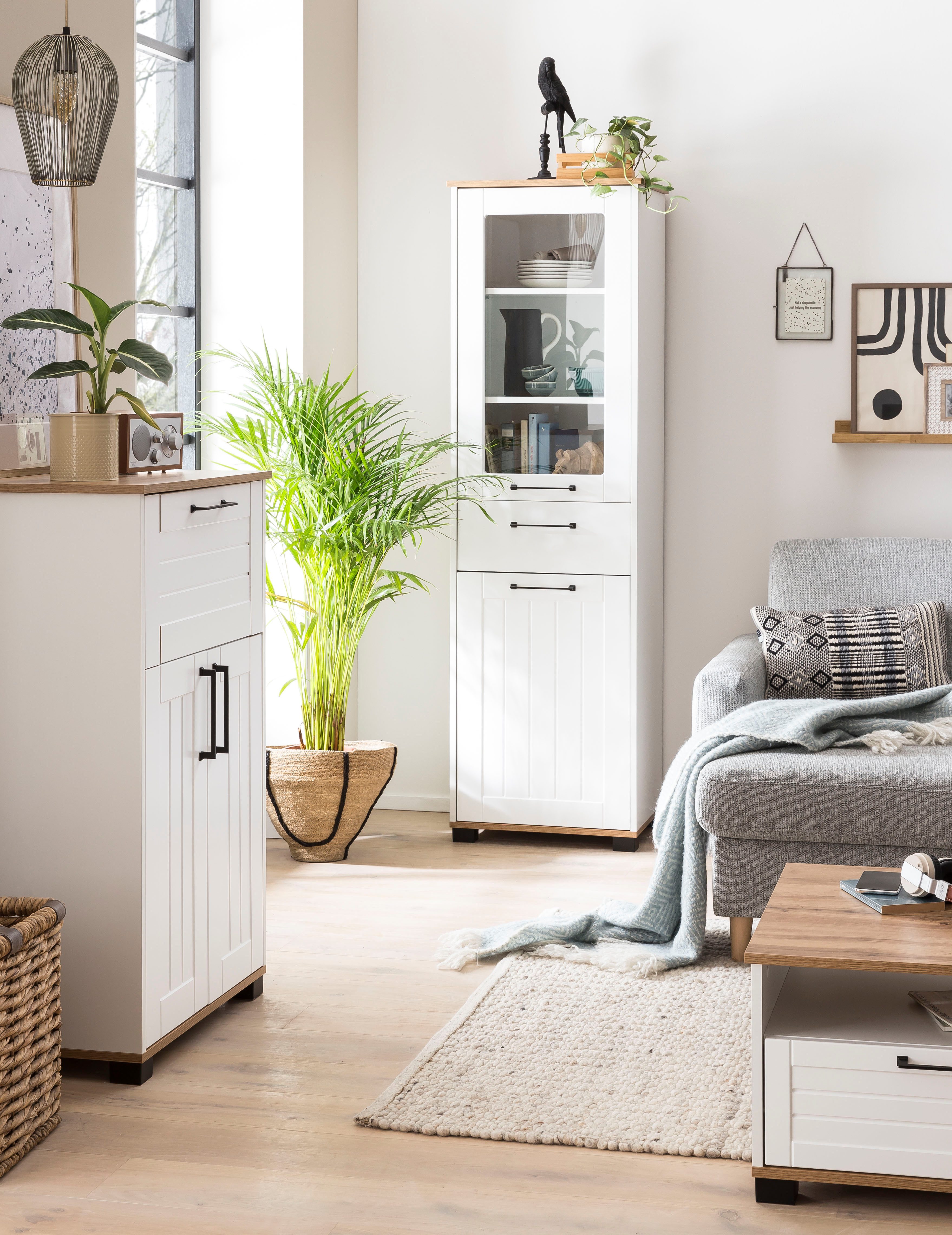 Schildmeyer Salontafel Jelda, breedte 60 cm Ladefront in landelijke stijl