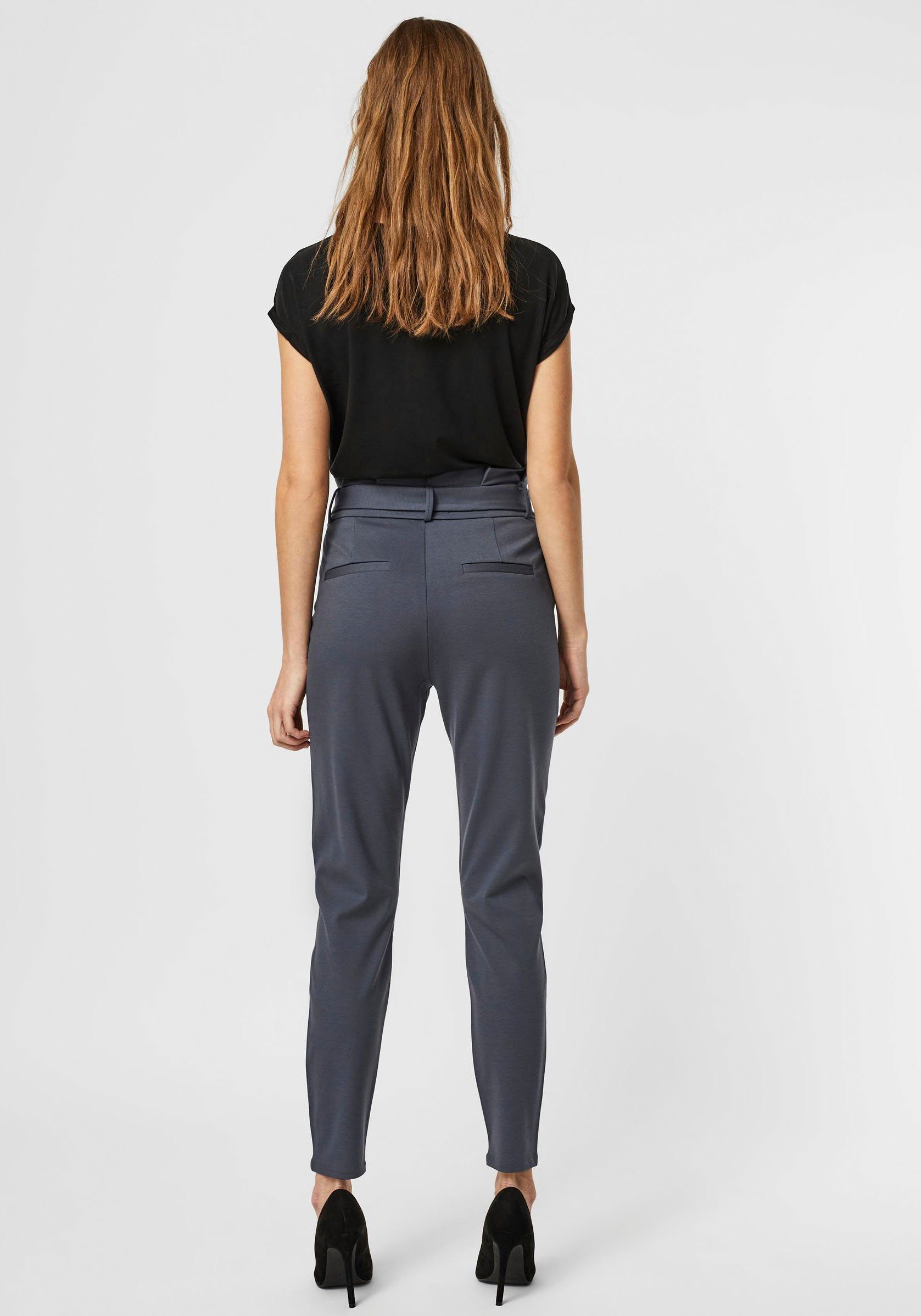 Vero Moda Paperbag-broek VMEVA HR LOOSE PAPERBAG PANT GA NOOS