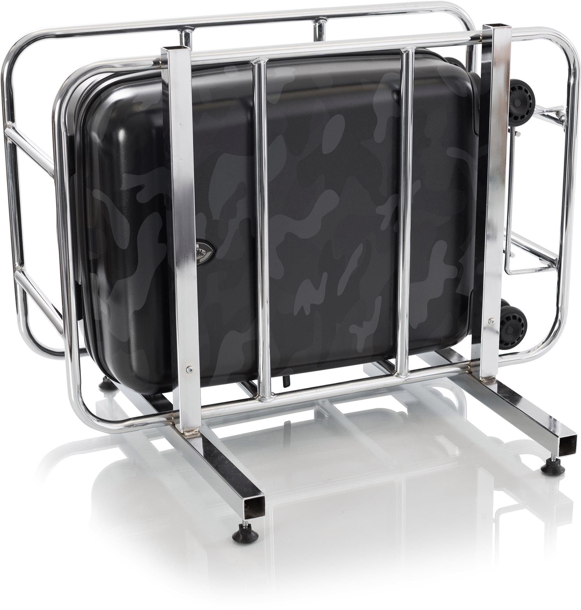 Heys Hardshell-trolley Black Camo, 53 cm Heys x Joachim Llambi harde koffer volumevergroting