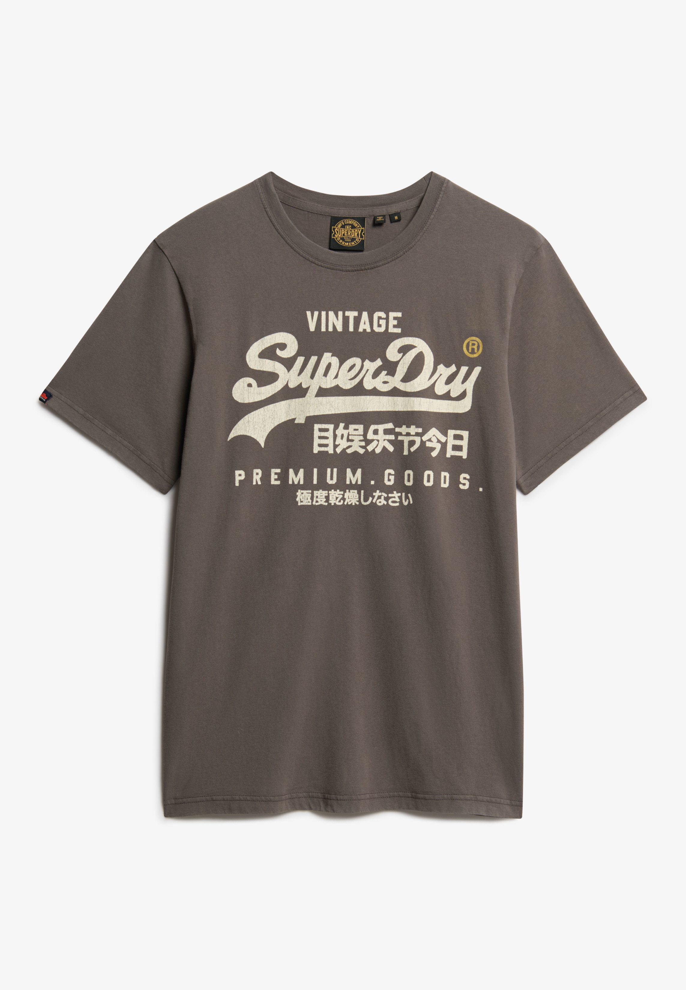 Superdry Shirt met ronde hals VL WORKWEAR RELAXED TEE