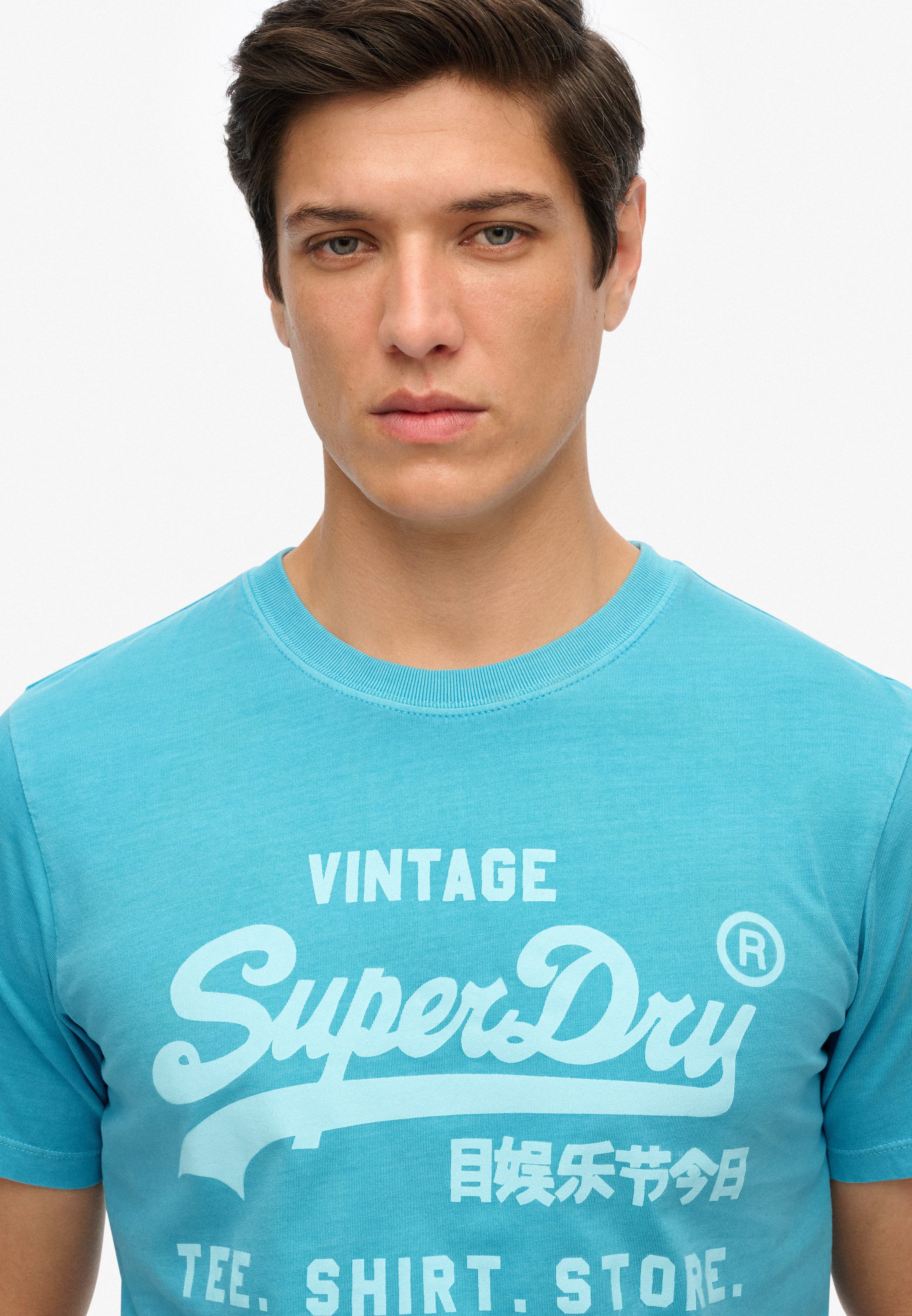 Superdry Shirt met ronde hals VL NEON RELAXED TEE