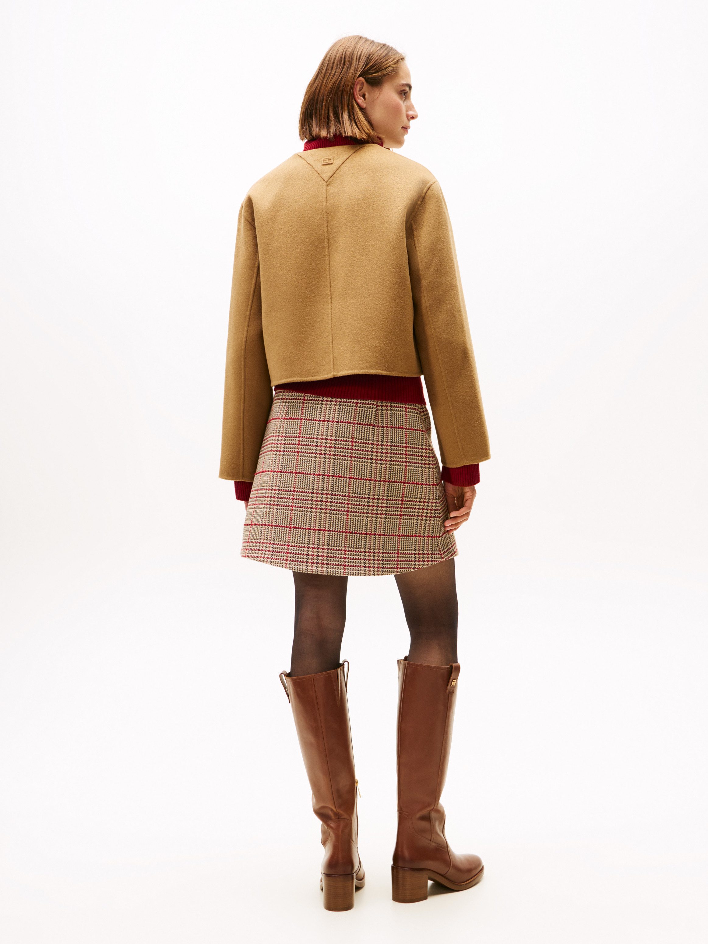 Tommy Hilfiger Kort jack DF WOOL BLEND REG LADY JACKET