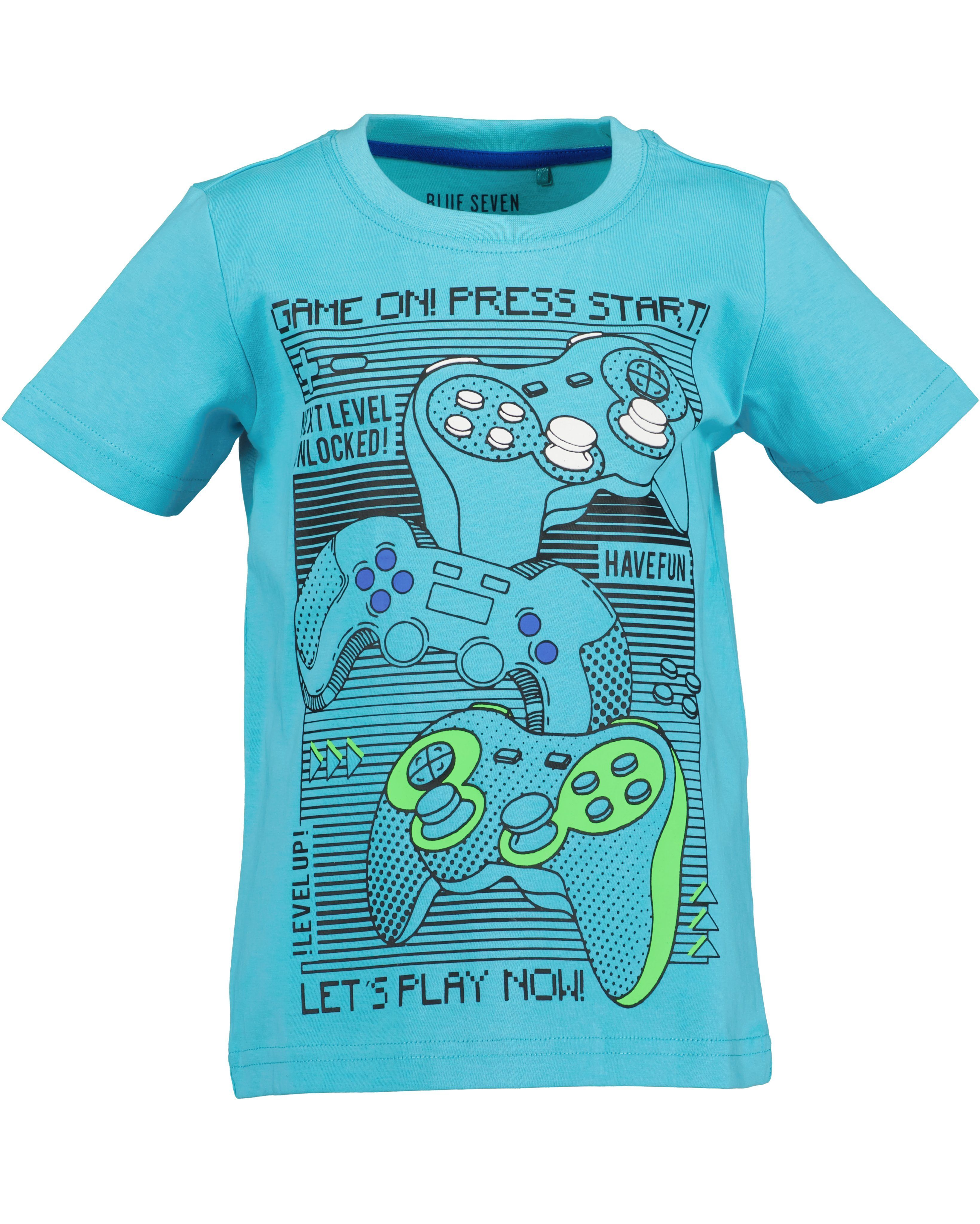 Blue Seven Shirt met korte mouwen Kl Kn T-shirt met ronde hals jongens t-shirts maat 92 blauw