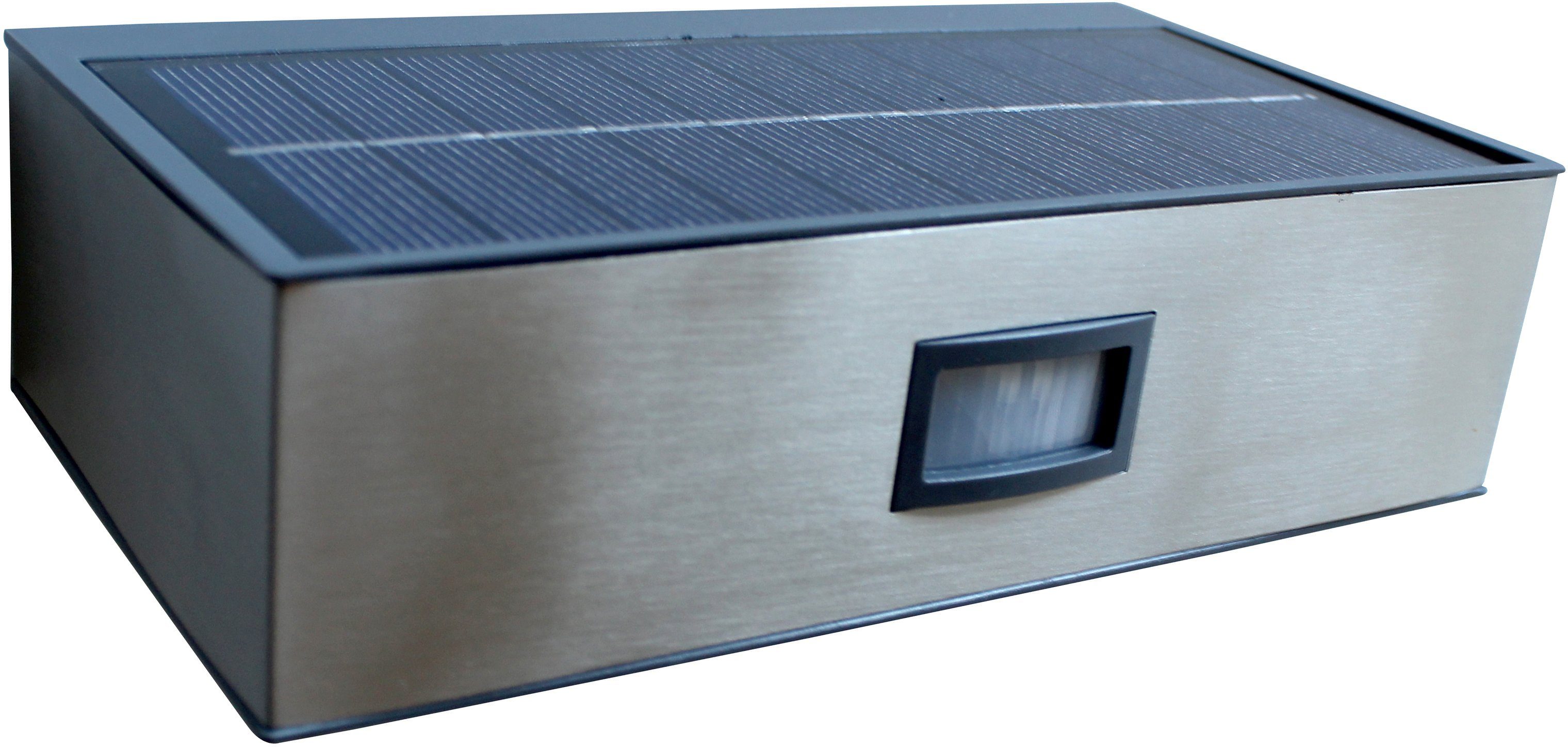 LUTEC Ledwandlamp voor buiten Brick Solarlamp, bewegingsmelder (1 stuk)