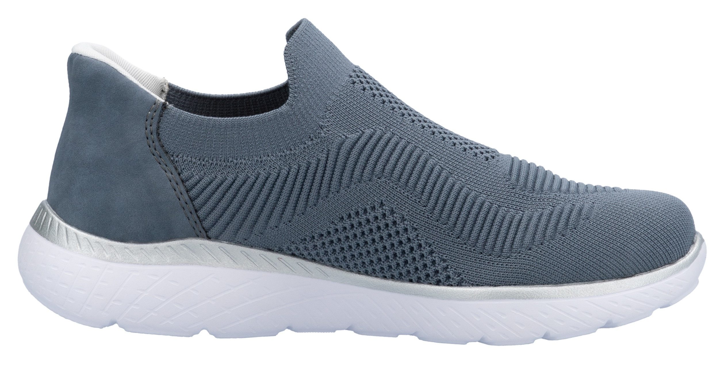 RIEKER Sport Slip-on sneakers Ready2GO Slipper, lage schoen, vrijetijdsschoen met MemoSoft binnenzool