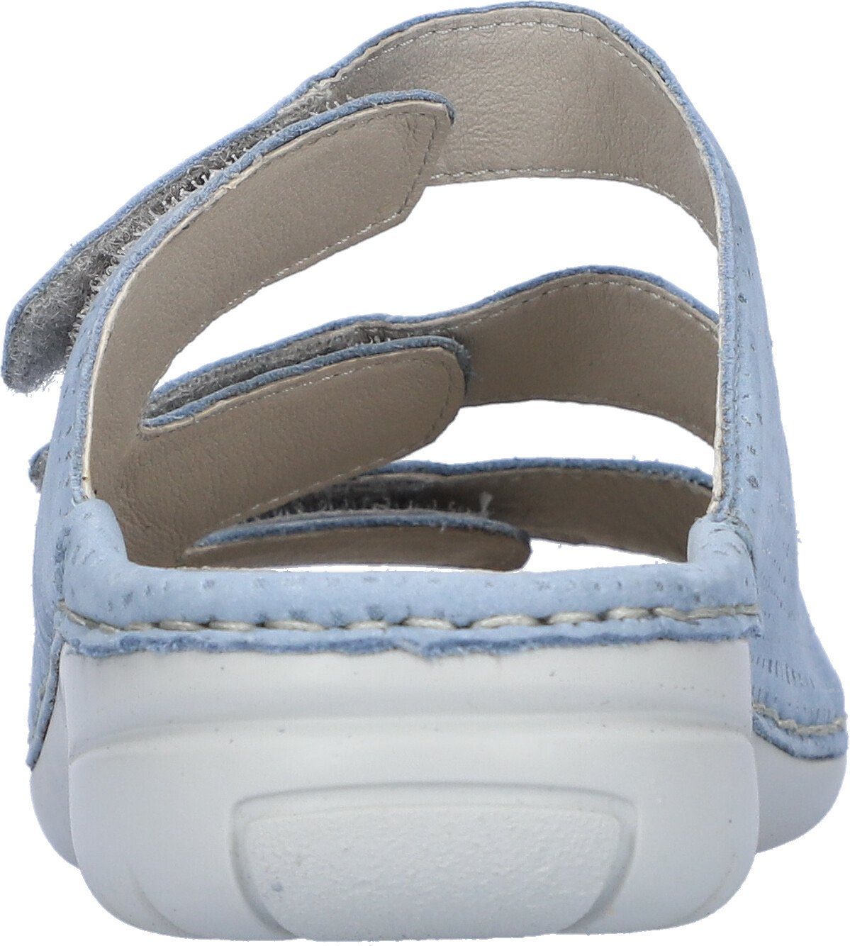 Waldläufer Slippers GUNNA , sleehak, zomerschoen, pantoffels in comfortabele schoenwijdte g