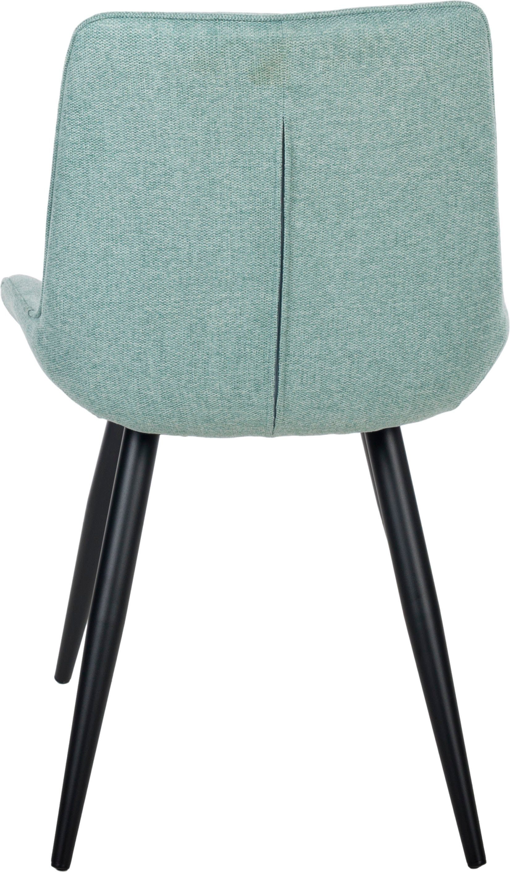 Duo Collection Eetkamerstoel Iris eetkamerstoel, set van 4 robuuste bekleding, gestikte bekleding, tot 110 kg belastbaar (set, 4 stuks)