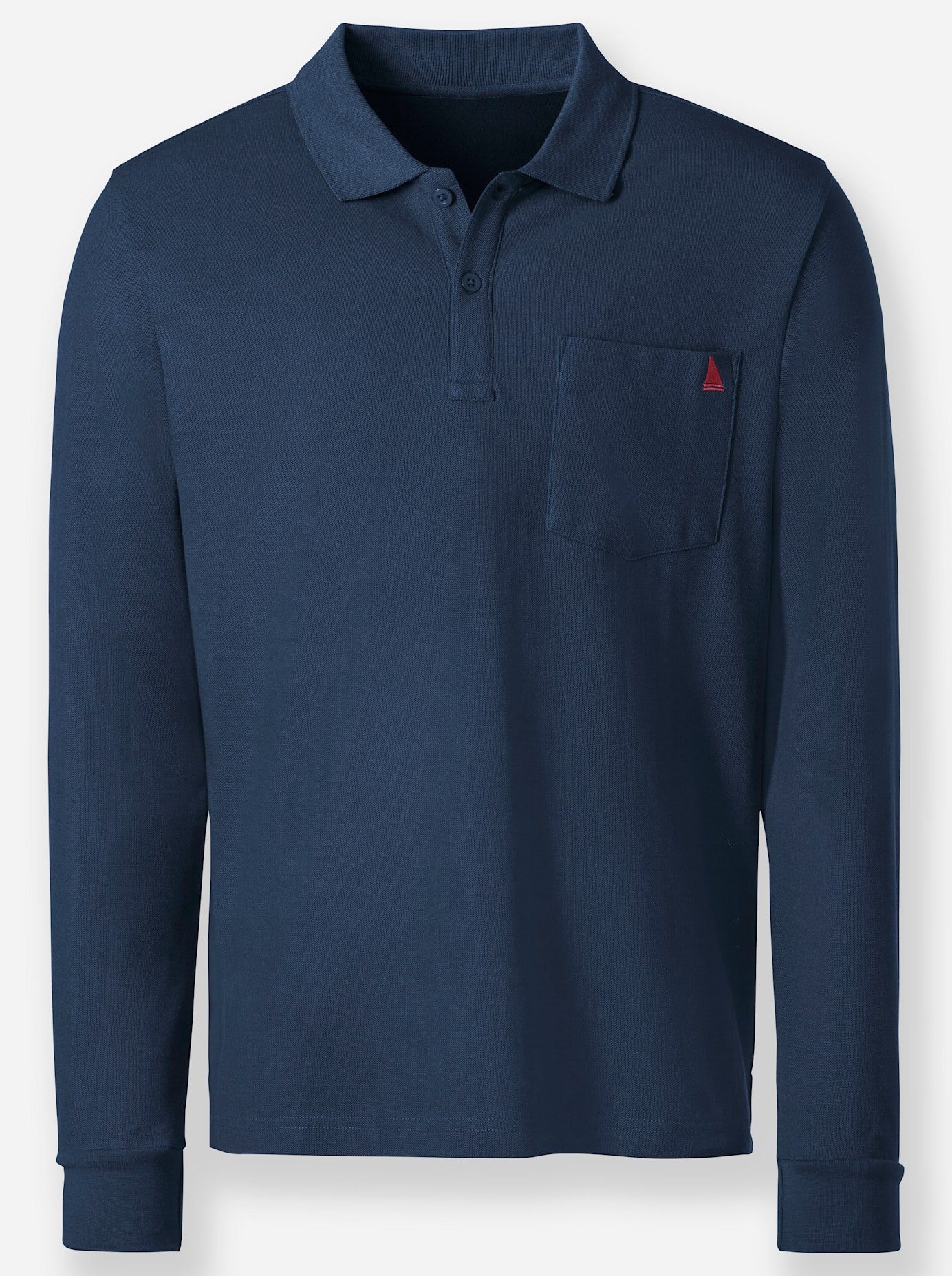 Catamaran Poloshirt met lange mouwen (1-delig)