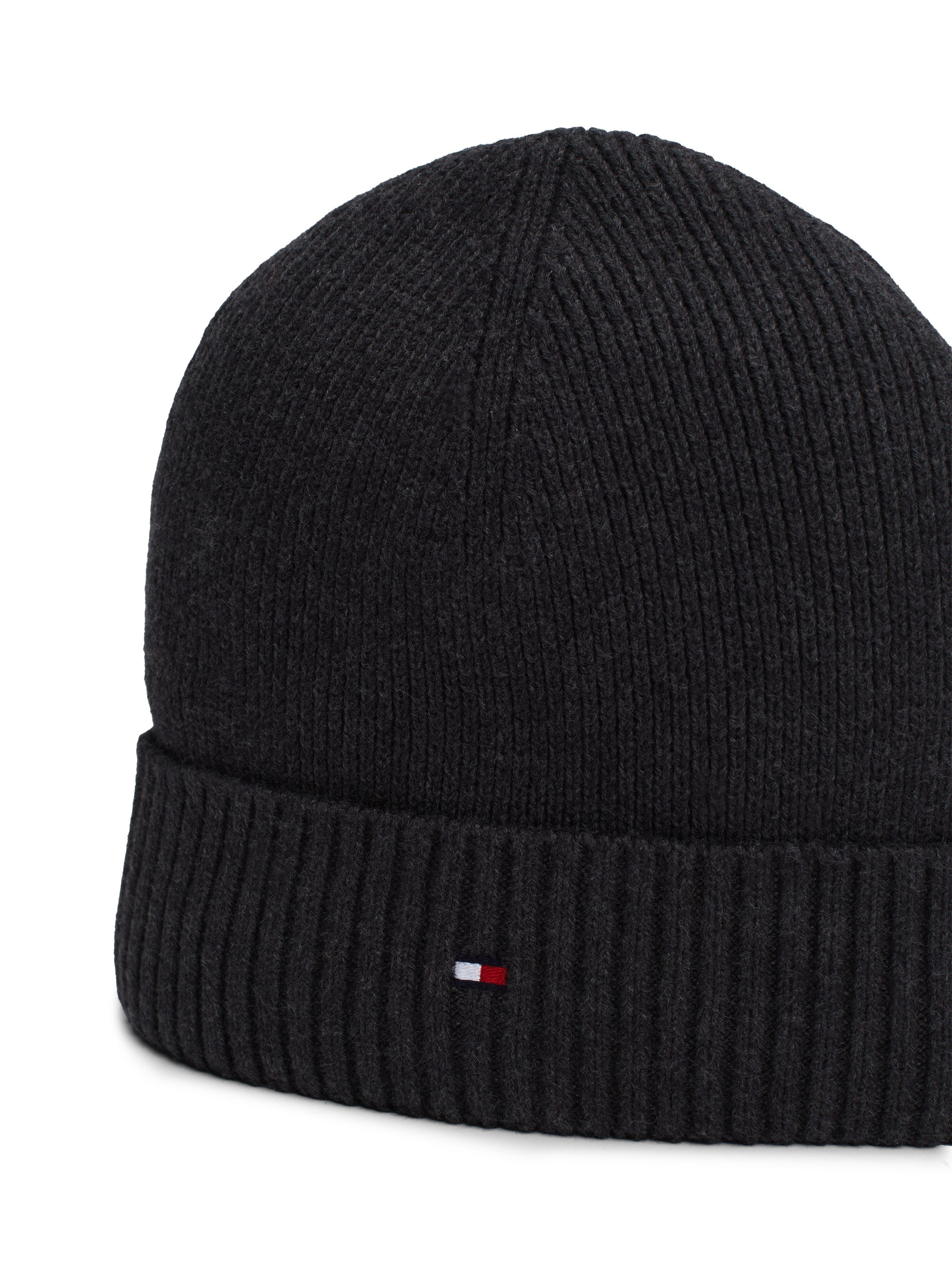 Tommy Hilfiger Gebreide muts TH FLAG PIMA COTTON BEANIE