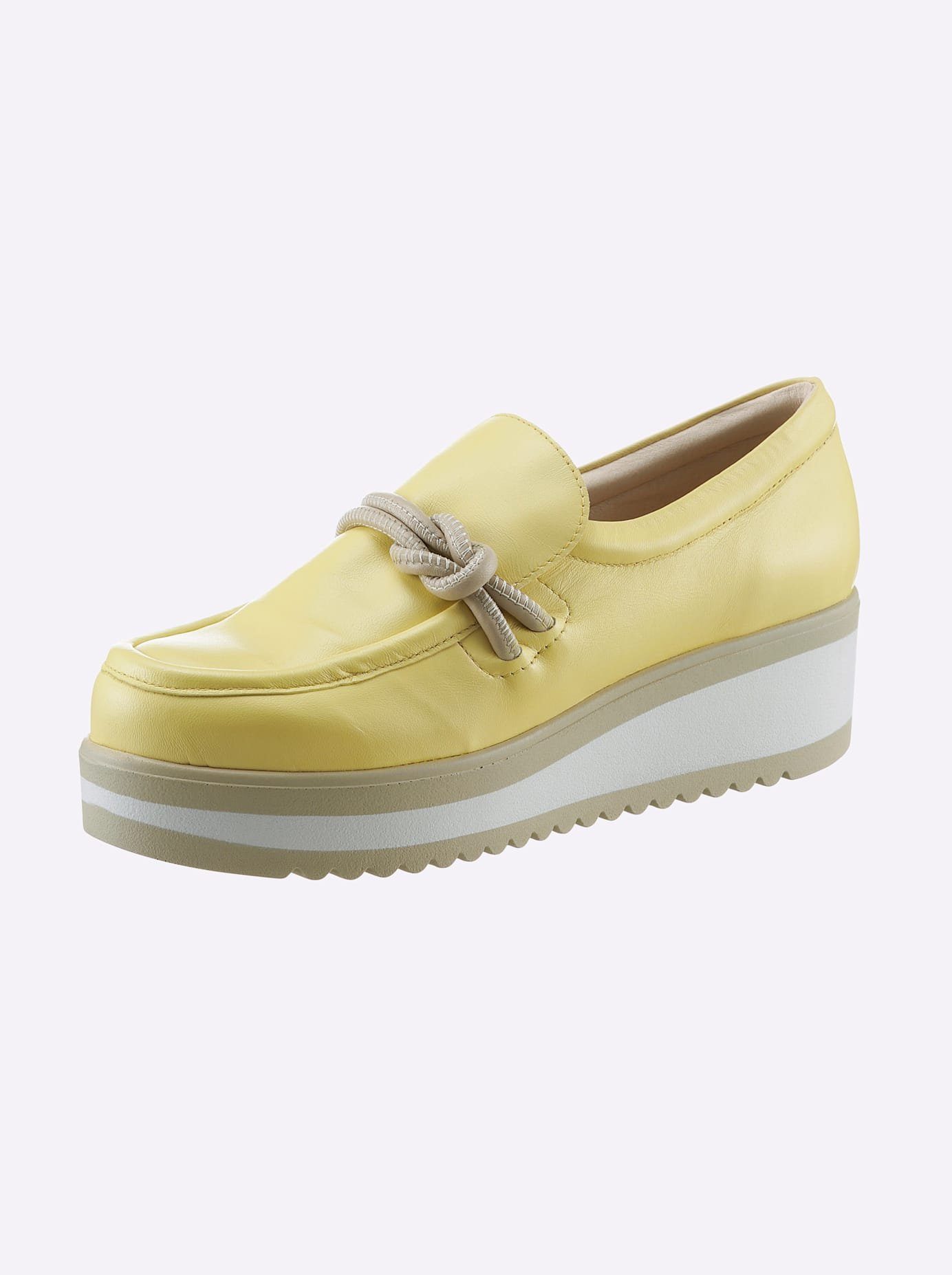 heine Instappers dames sportieve slippers maat 38 geel