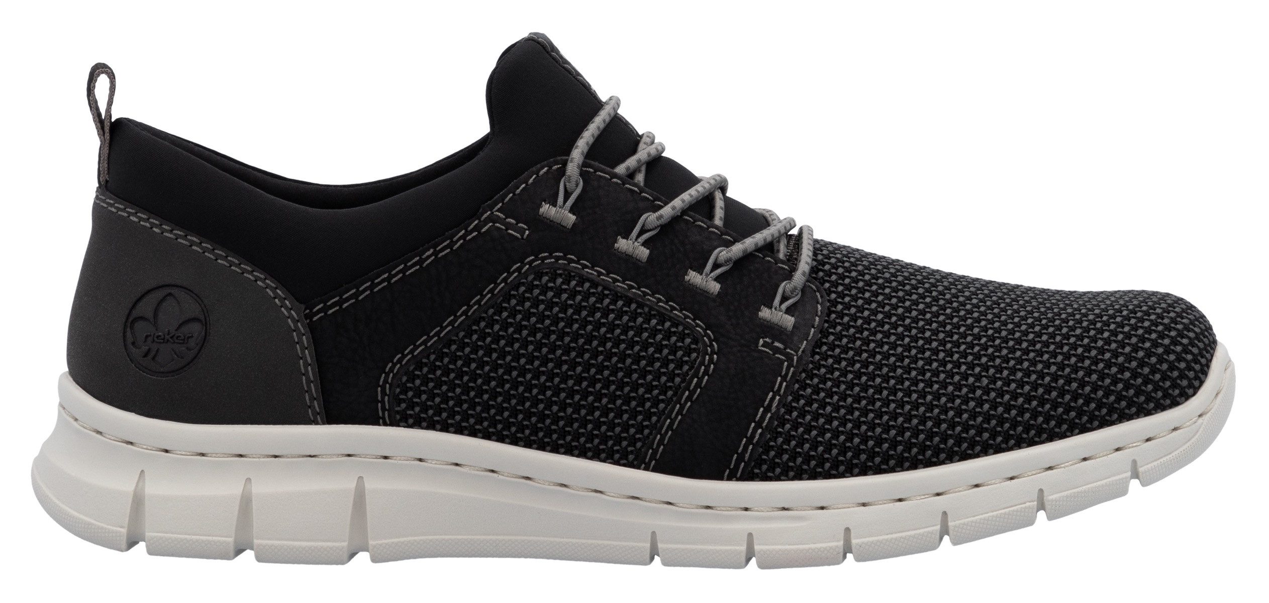 Rieker Slip-on sneakers , instapschoen, lage schoen, vrijetijdsschoen met elastiek, om in te stappen
