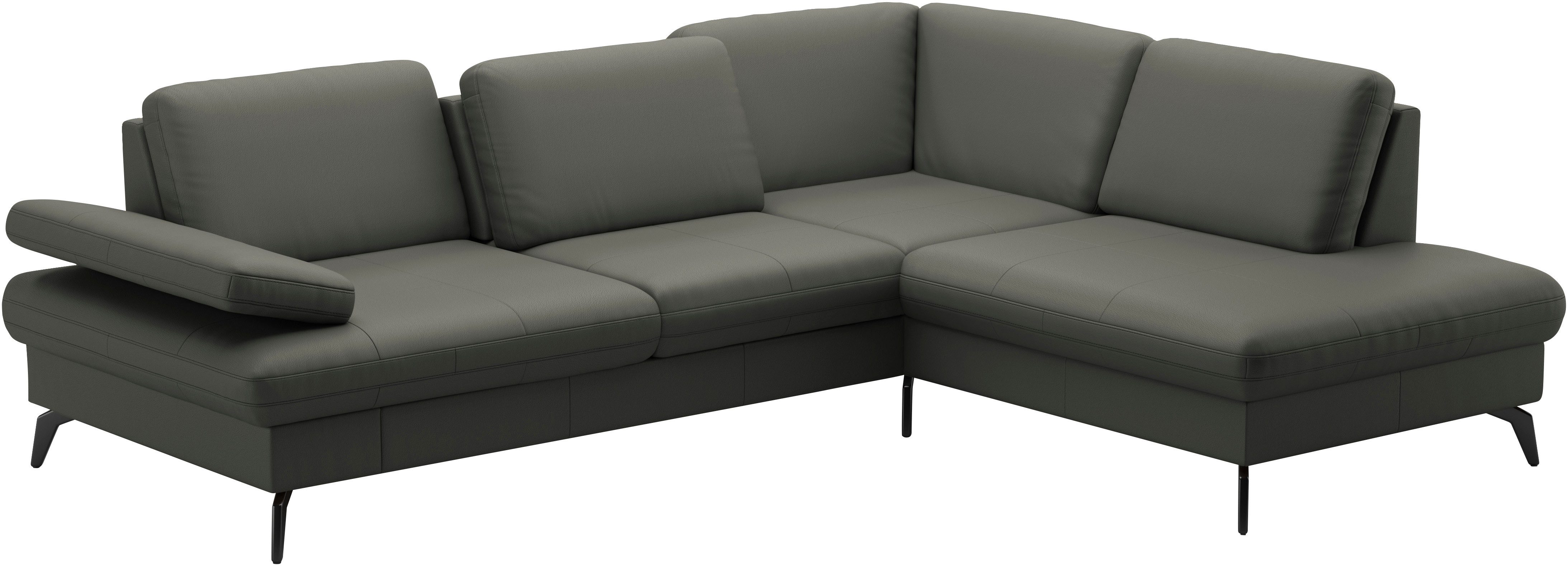 sit&more Hoekbank Morris L-vorm, incl. zitdiepteverstelling keuze uit armleuningverstelling, bedfunctie & bedlade