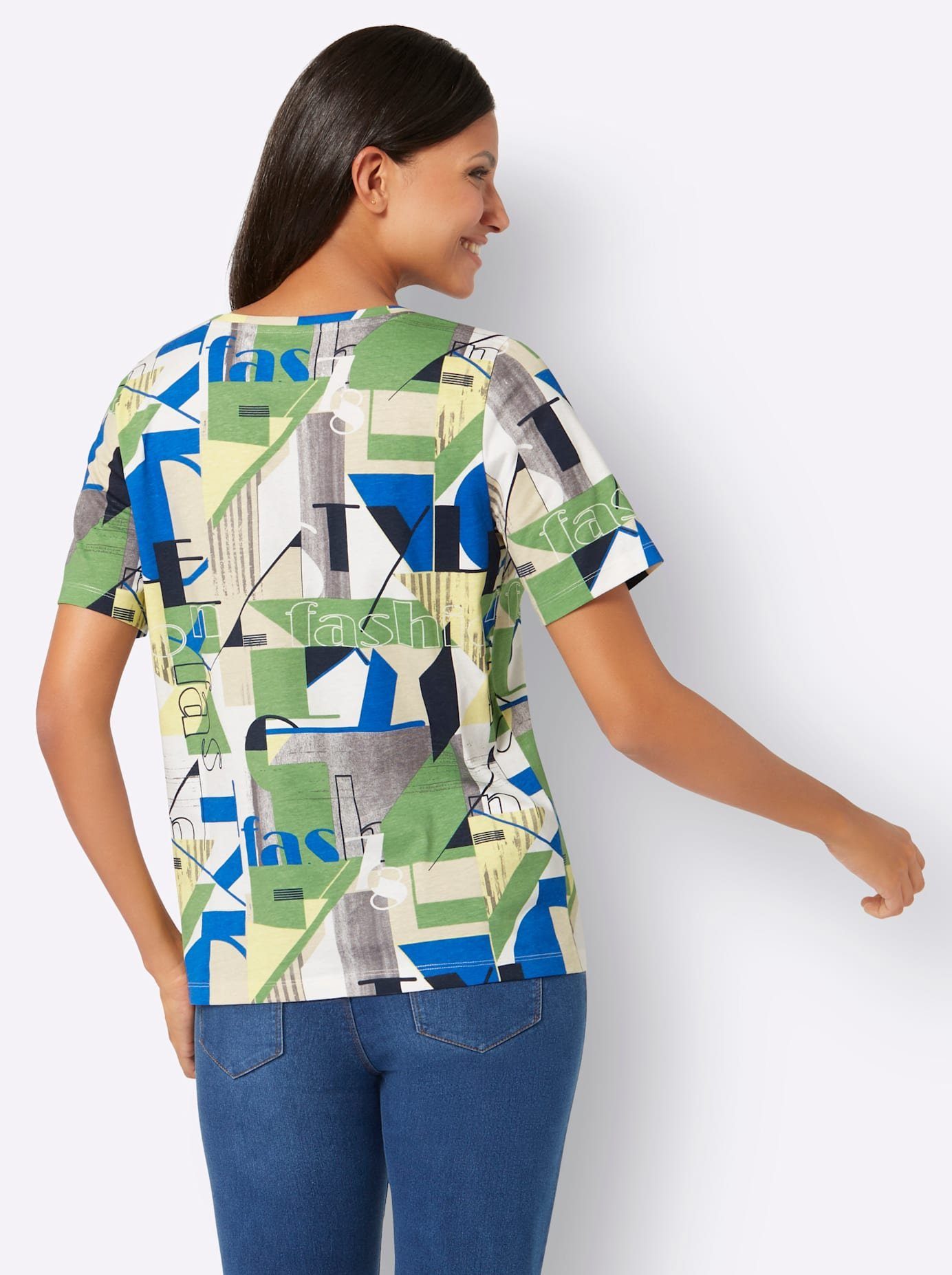 Classic Basics Shirt met korte mouwen Shirt met ronde hals (1-delig)