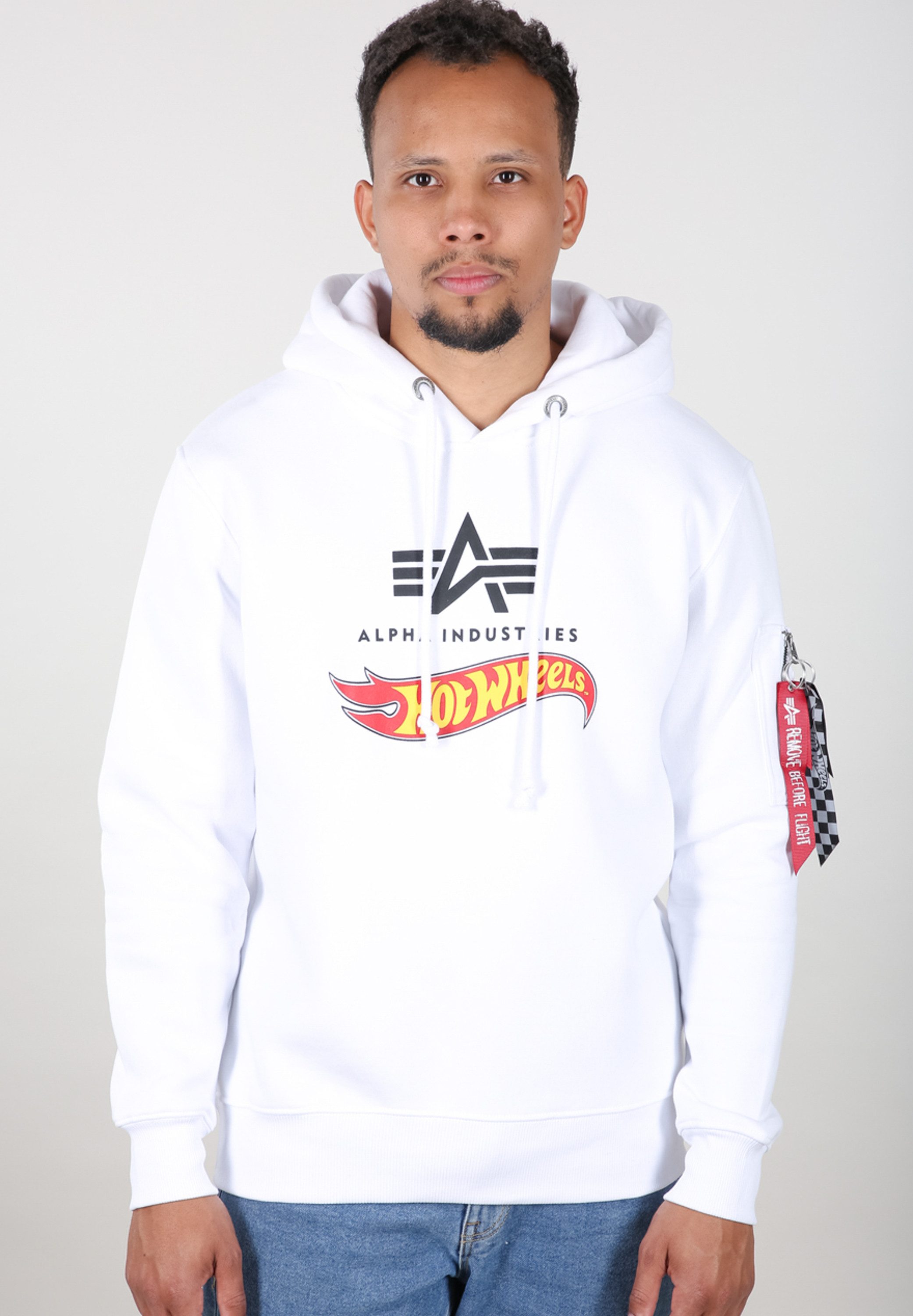 Alpha Industries Hoodie  Men - Hoodies Hot Wheels Flag Hoody