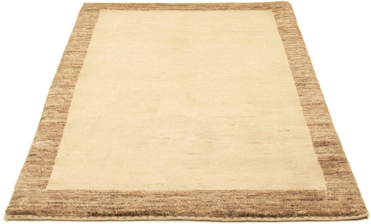 morgenland Wollen kleed Gabbeh-kleed met de hand geknoopt ecru handgeknoopt