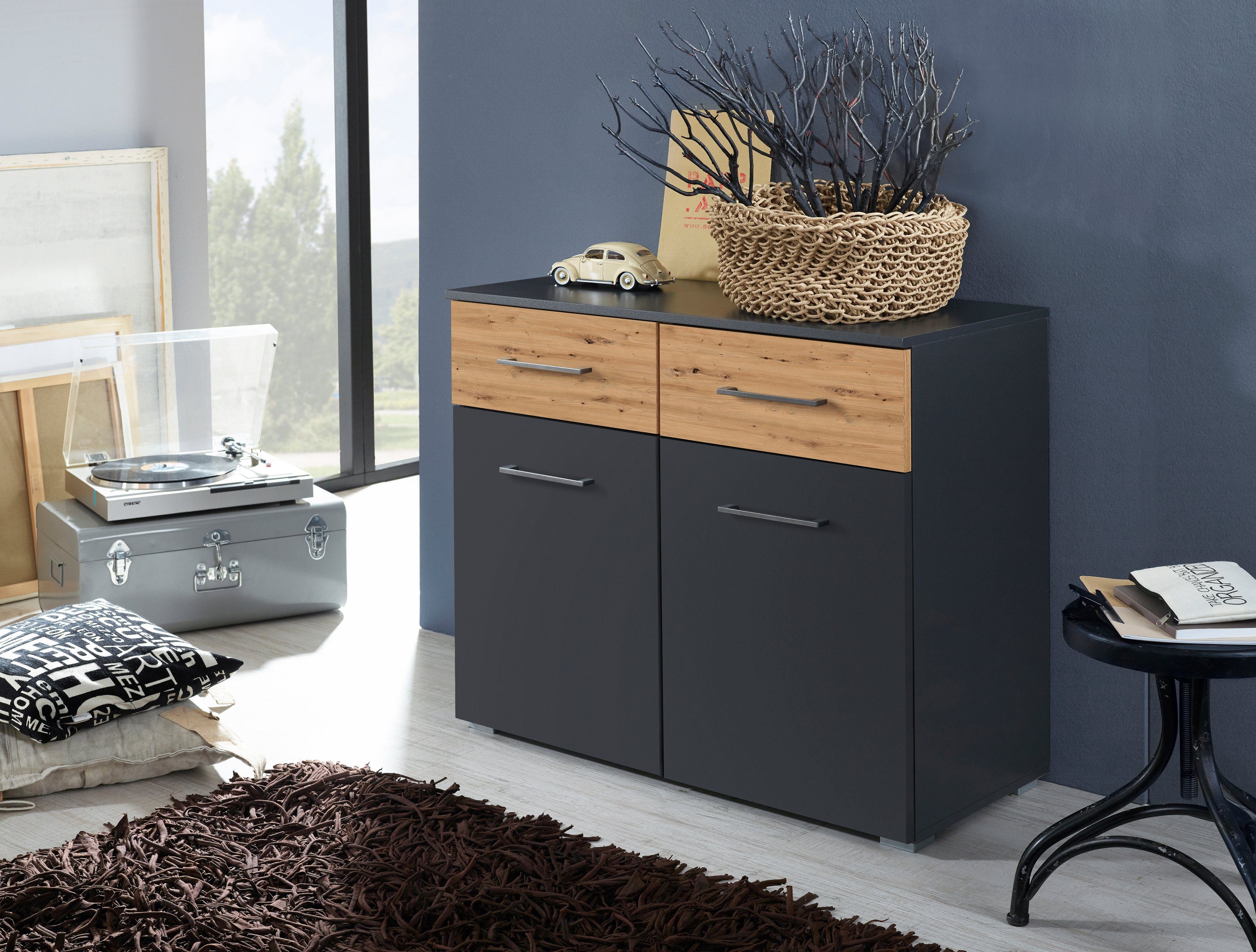 rauch Kast met laden en deuren Boston-extra Breedte 93 cm