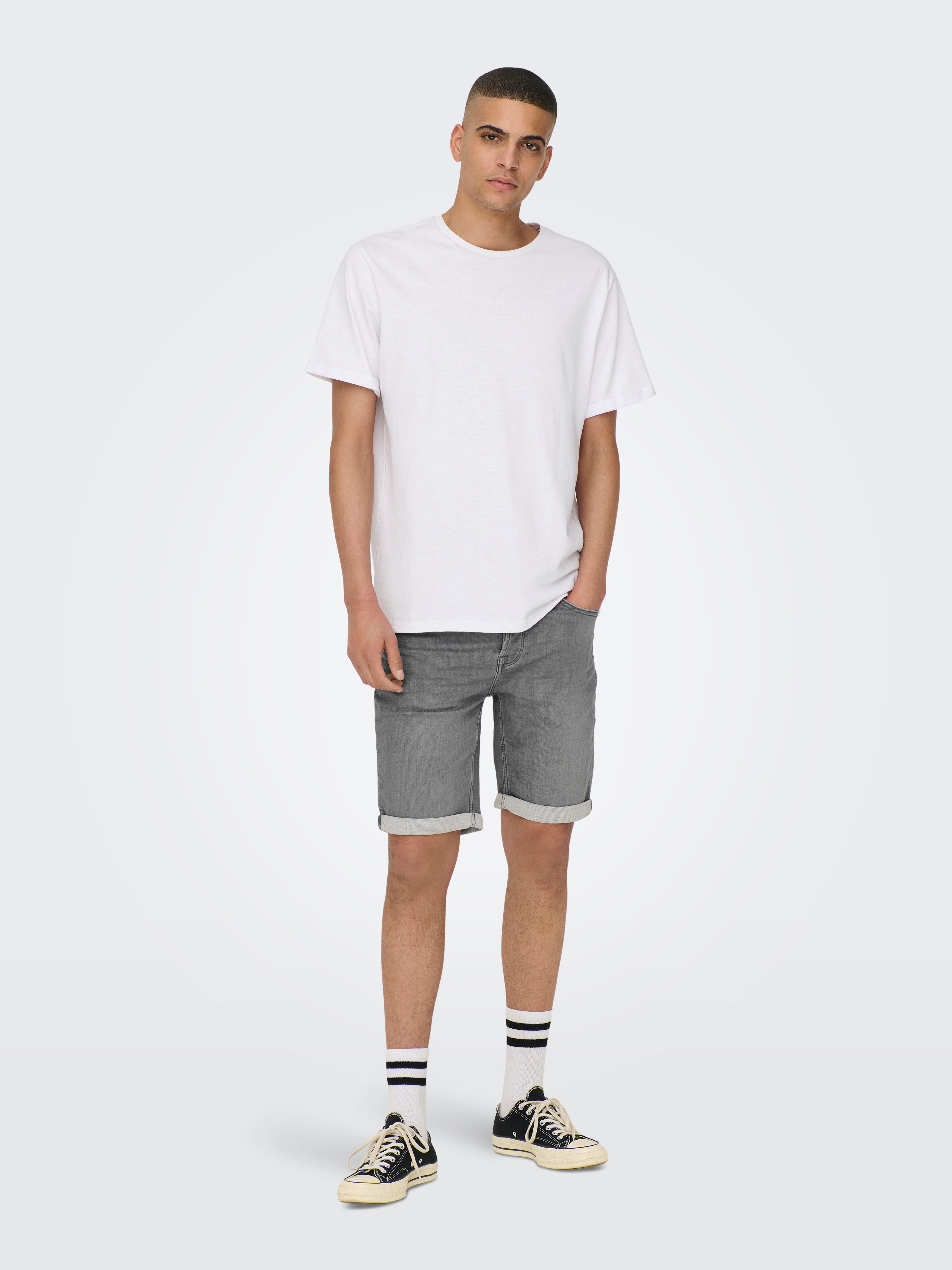 ONLY & SONS Jeansshort ONSPLY LIGHT BLUE 5189 SHORTS DNM NOOS