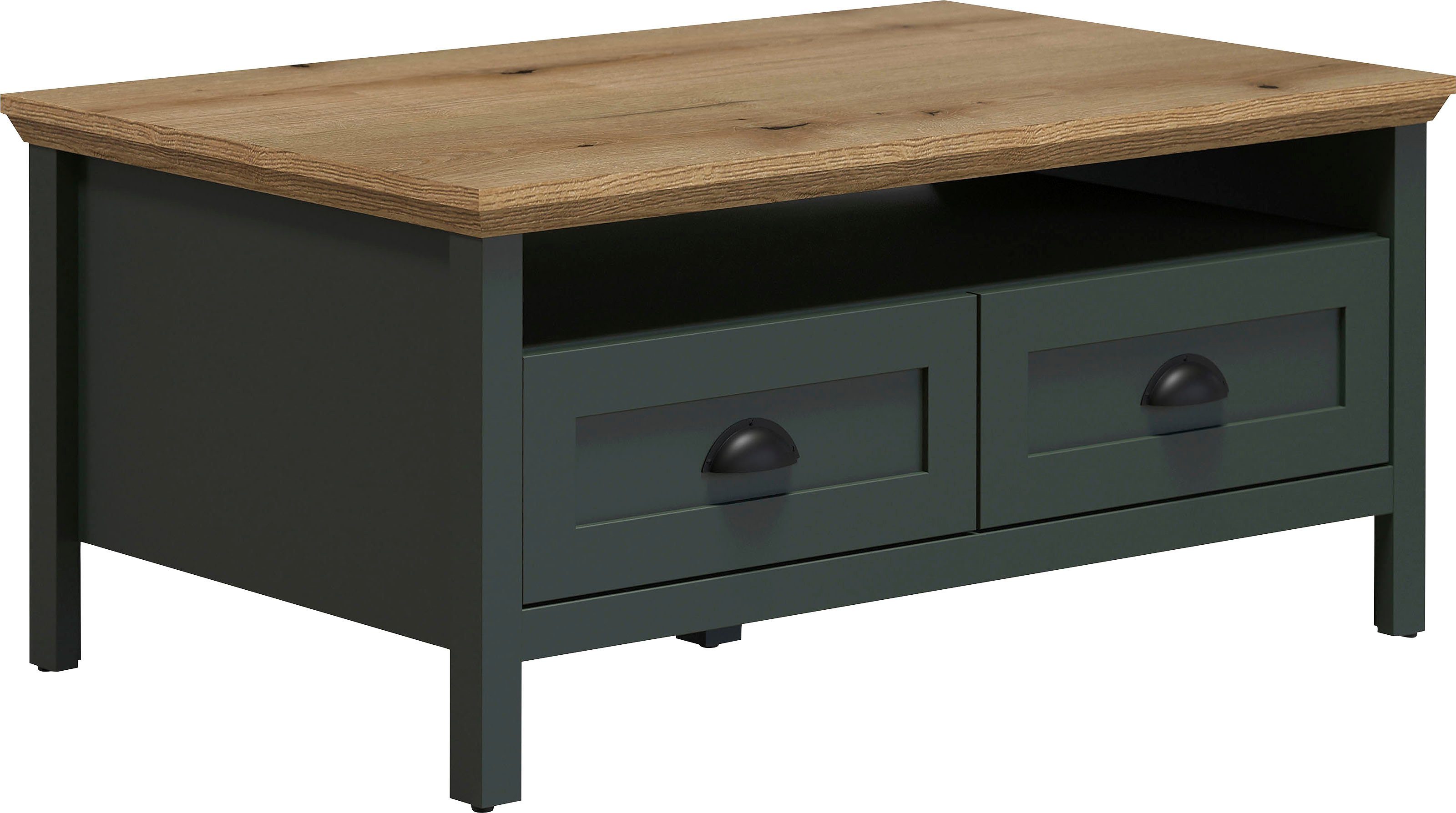 Home affaire Salontafel Vienna Salontafel met 2 lades en opbergruimte - (B/D/H) 101/60/45 cm (1 stuk)
