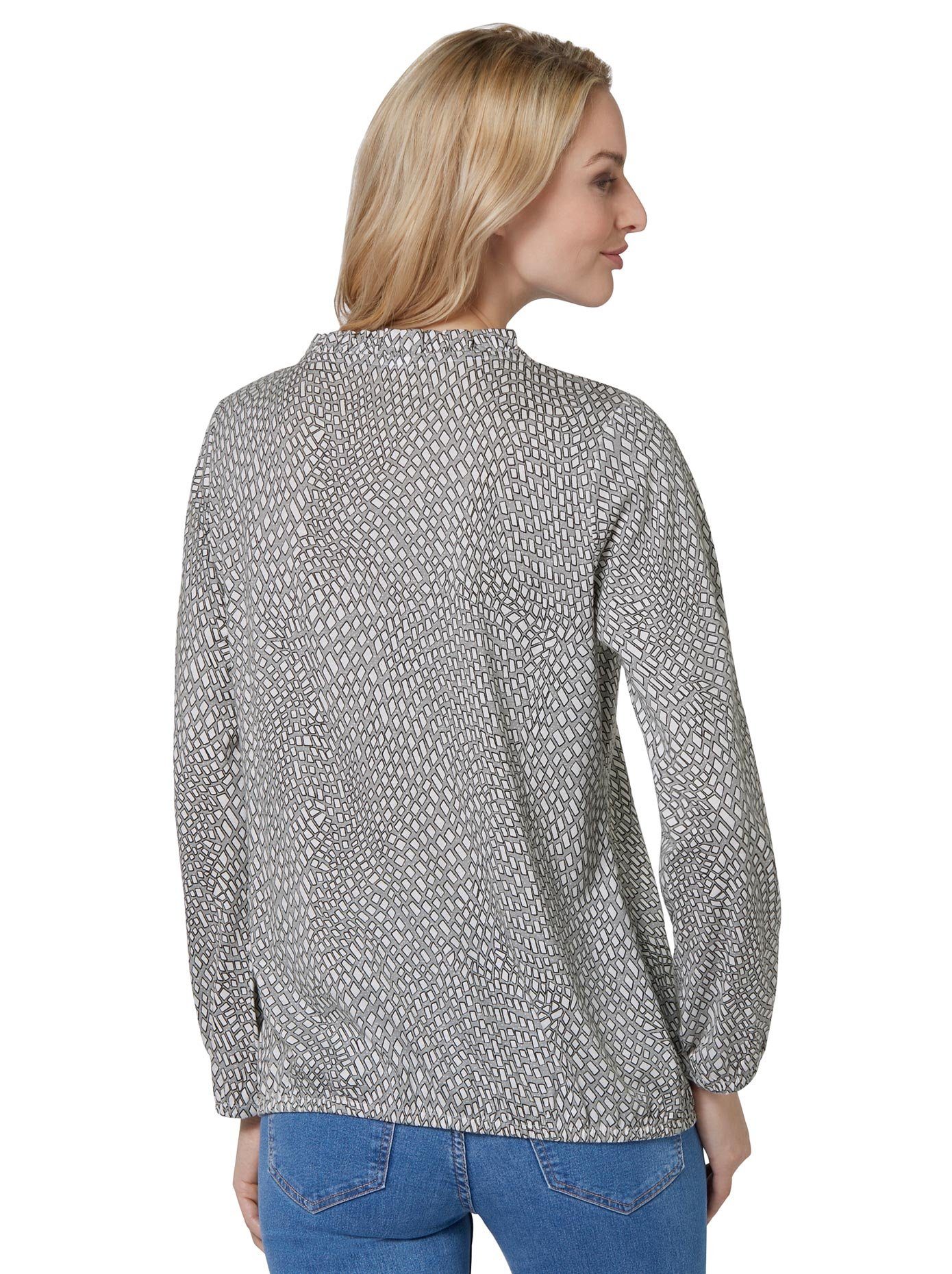 Classic Inspirationen Shirt met lange mouwen Gedessineerd shirt (1-delig)