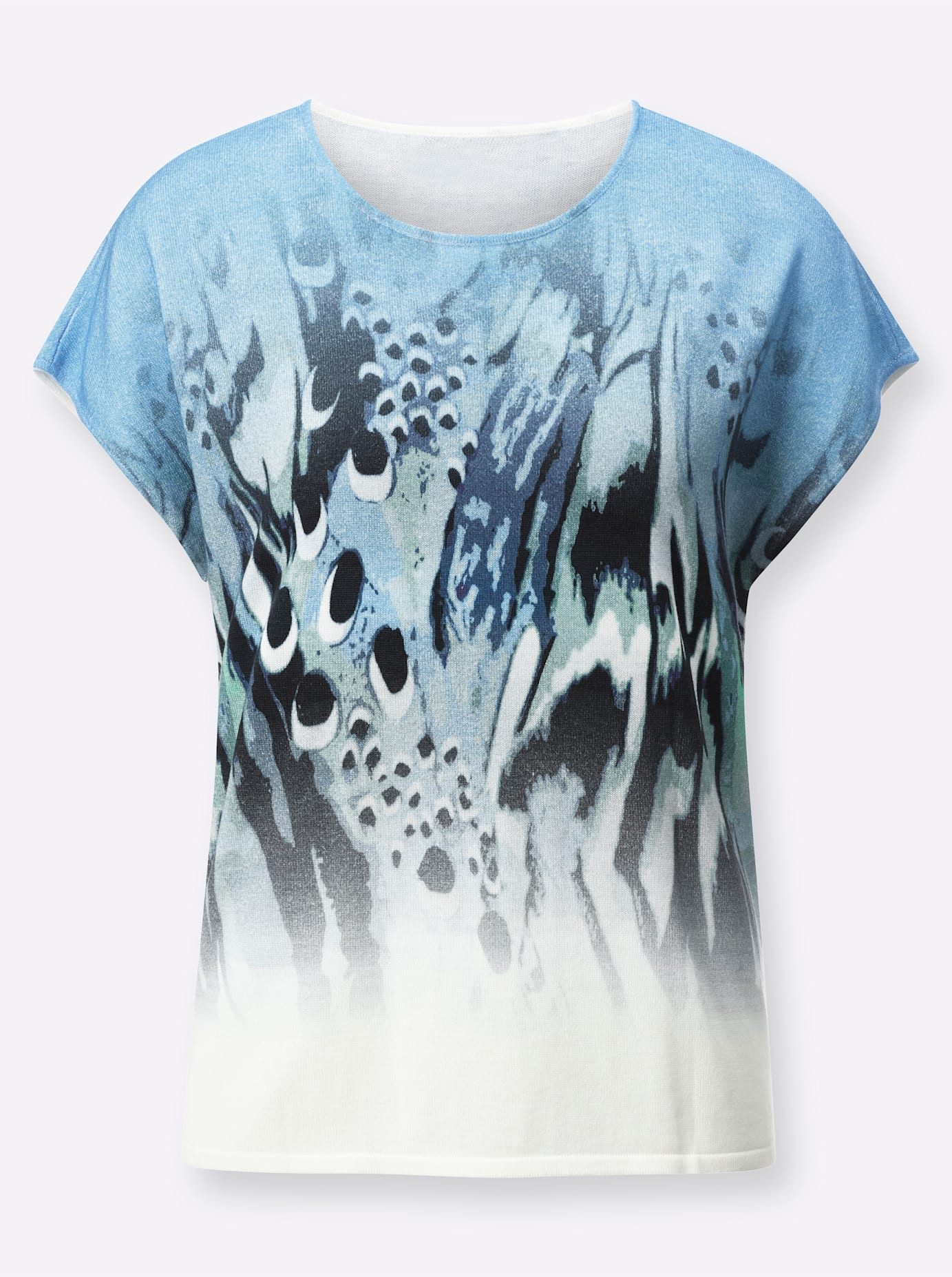 Creation L Trui met korte mouwen Trui met ronde hals