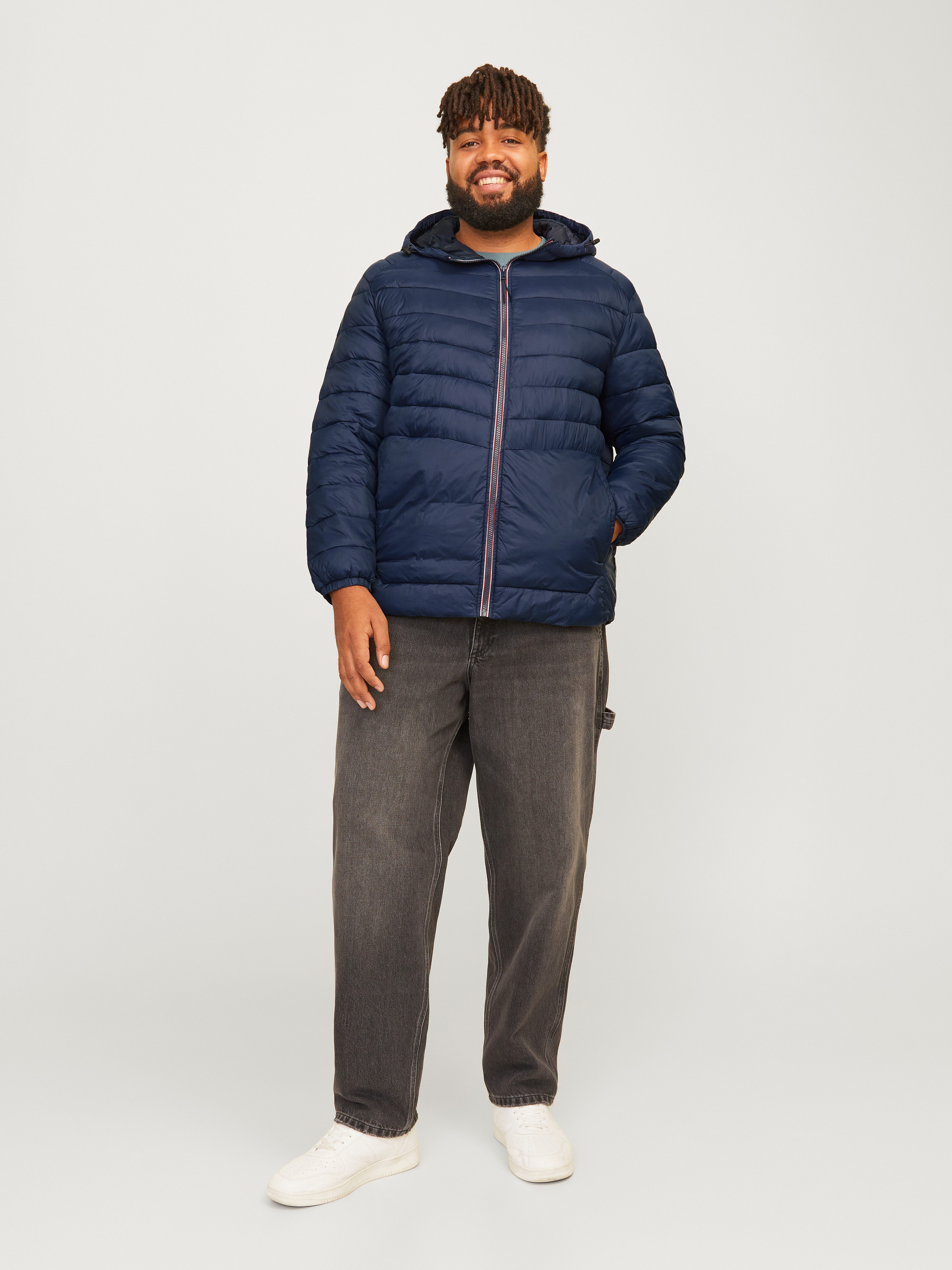 Jack & Jones PlusSize Gewatteerde jas JJESPRINT PUFFER HOOD NOOS PLS