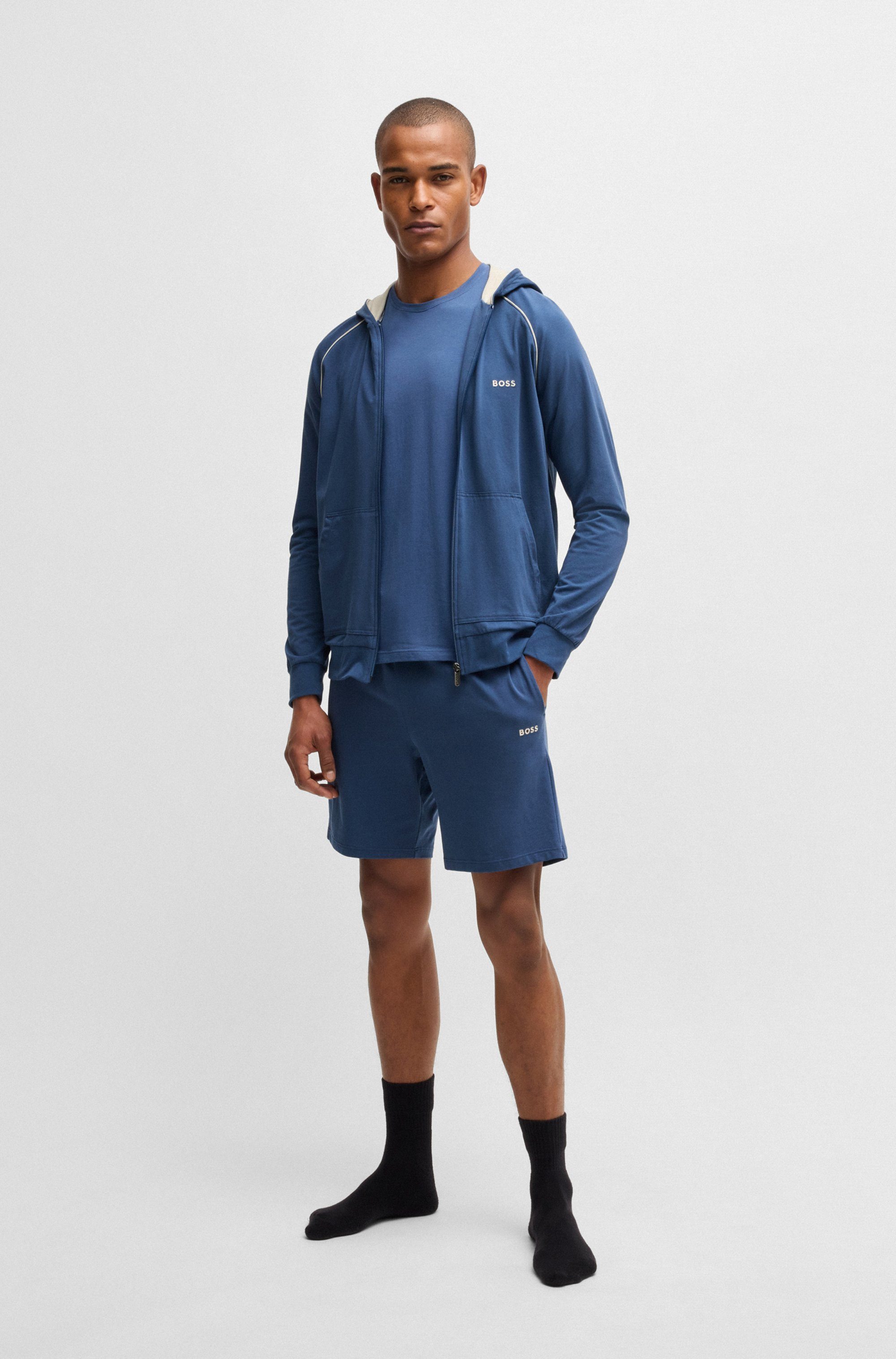 BOSS Capuchonsweatvest Mix&Match Jacket H