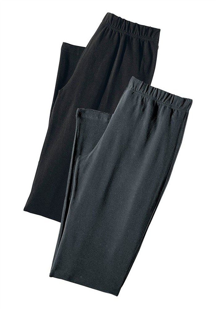 vivance active Capribroek met rubberen tailleband, loungewear (Set van 2)