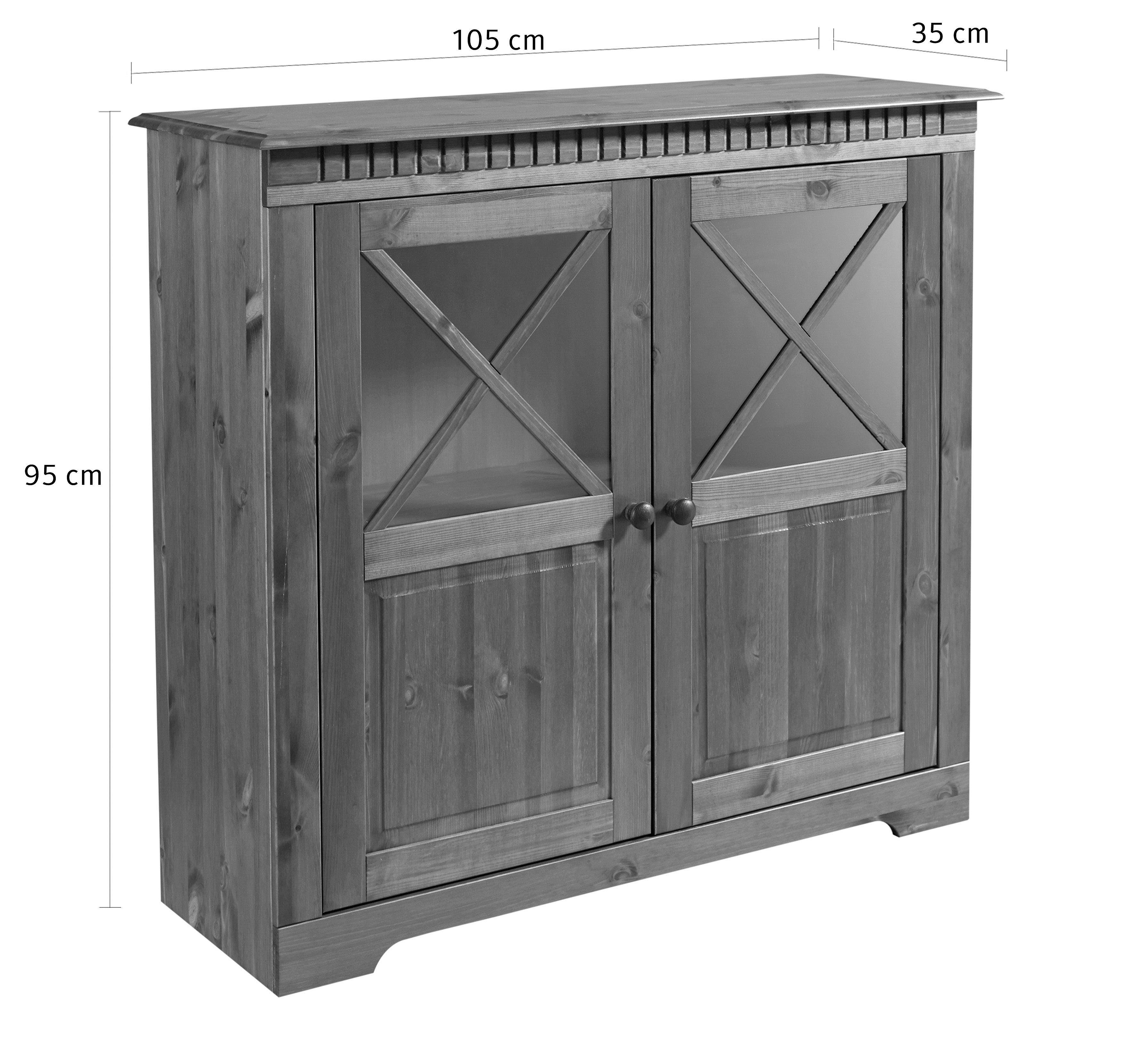 Home affaire Kast Lisa Breedte 105 cm, hoogte 95 cm