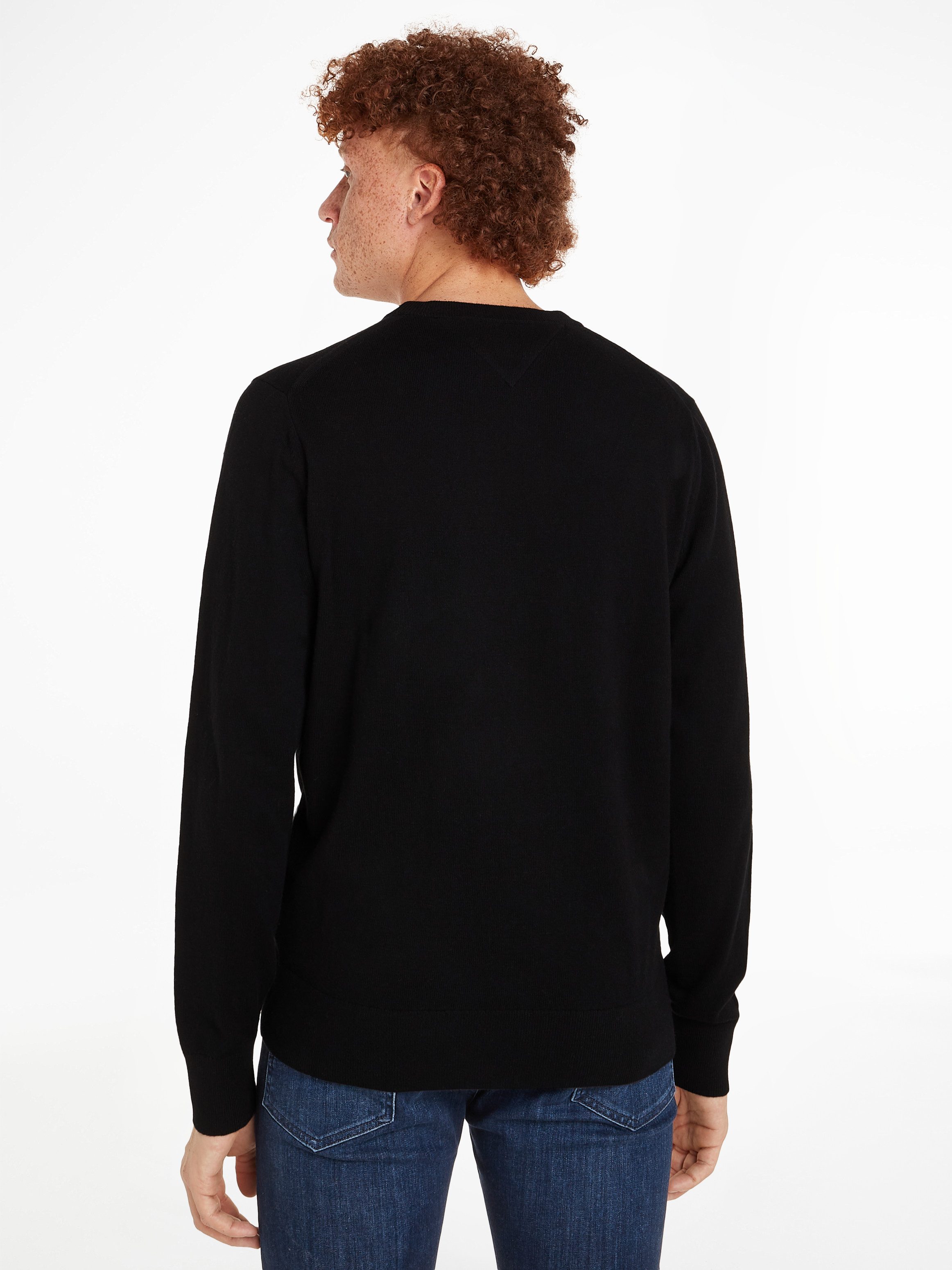 Tommy Hilfiger Trui met ronde hals PIMA ORG CTN CASHMERE CREW NECK
