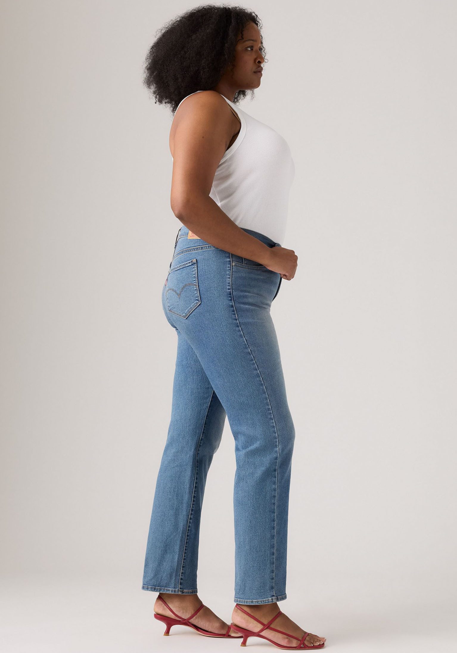 Levi's® Plus 5-pocket jeans 314 PL SHAPING met stretchaandeel