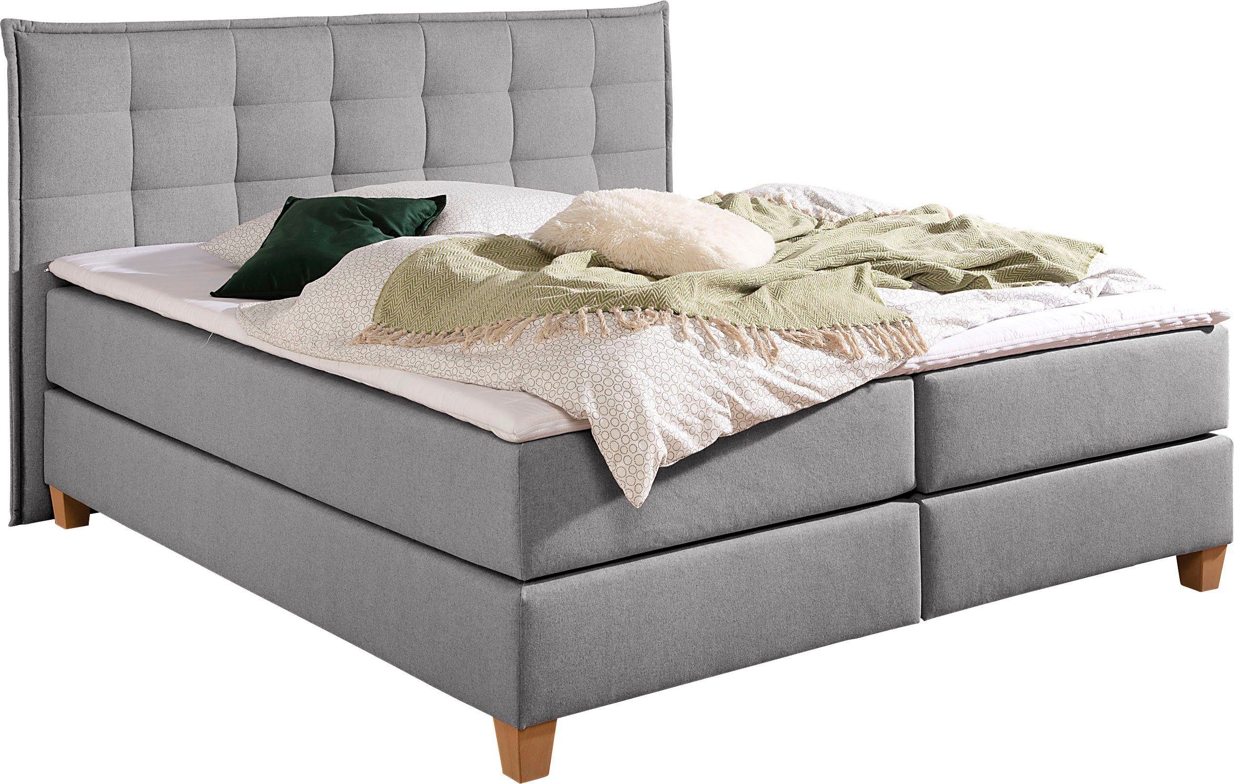 Home affaire Boxspring inclusief topmatras van comfortschuim