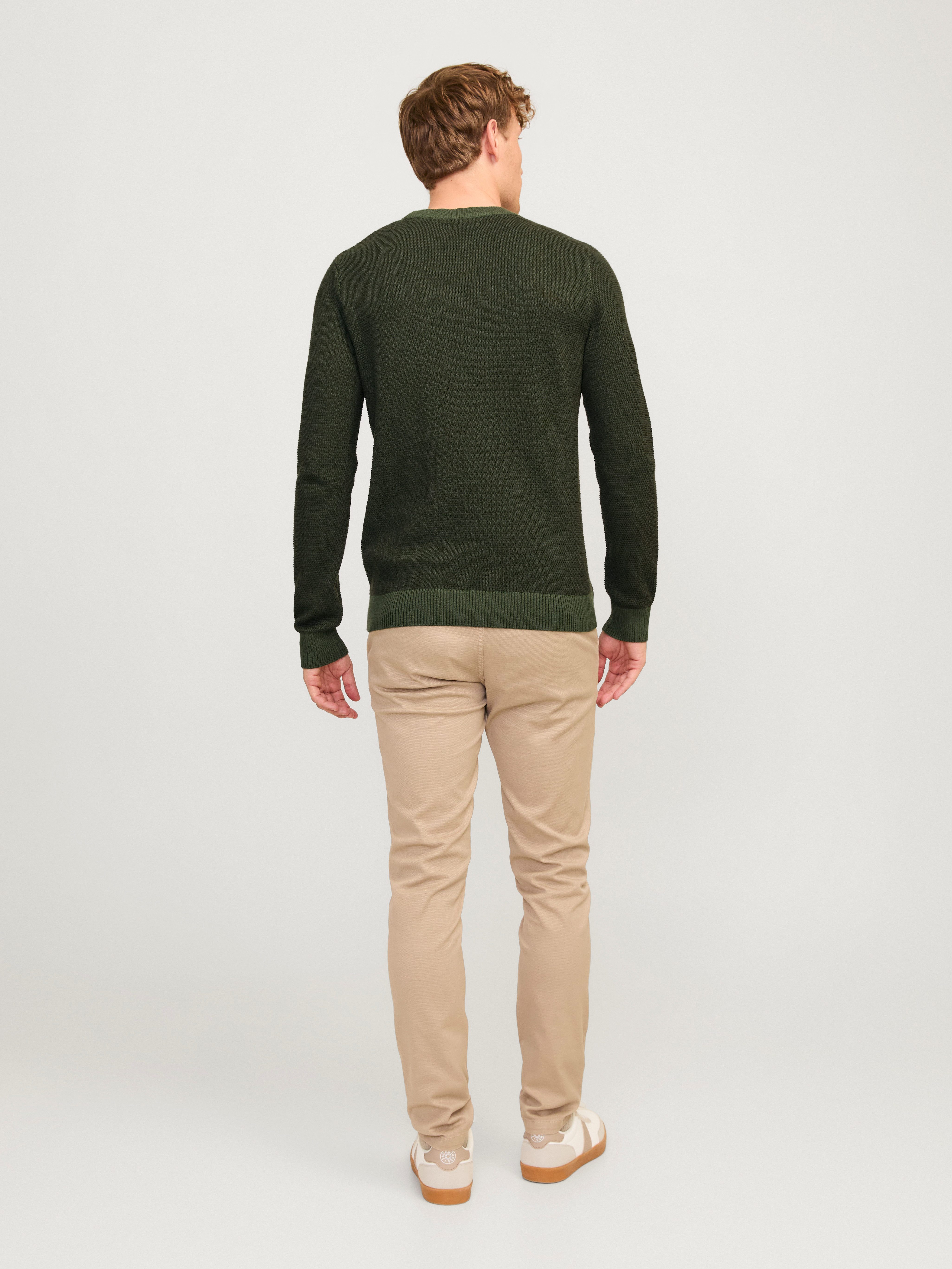 Jack & Jones Trui met ronde hals JJEGLOBE KNIT CREW NECK NOOS