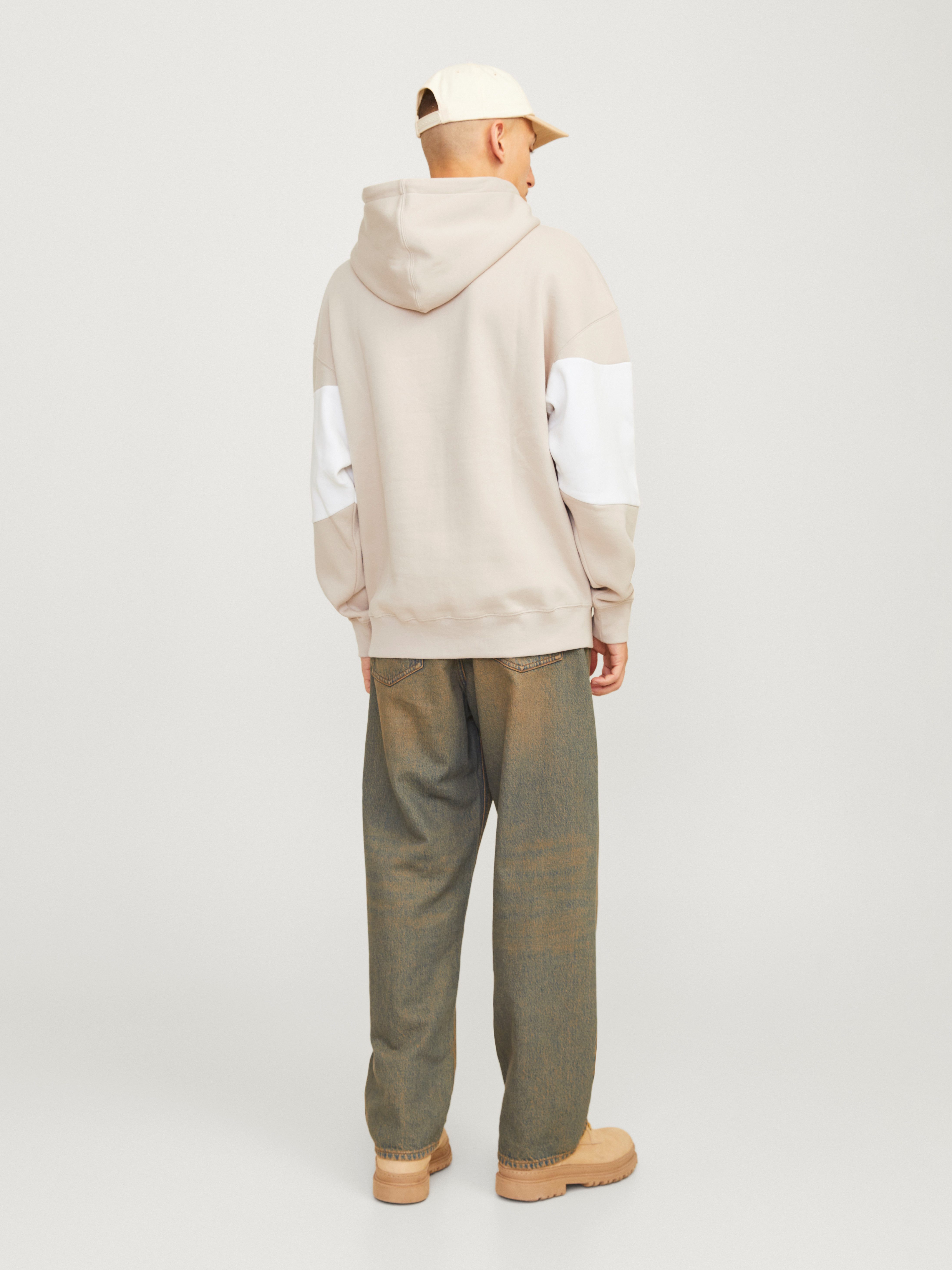 Jack & Jones Hoodie JJELEGACY BLOCKING SWEAT HOOD NOOS