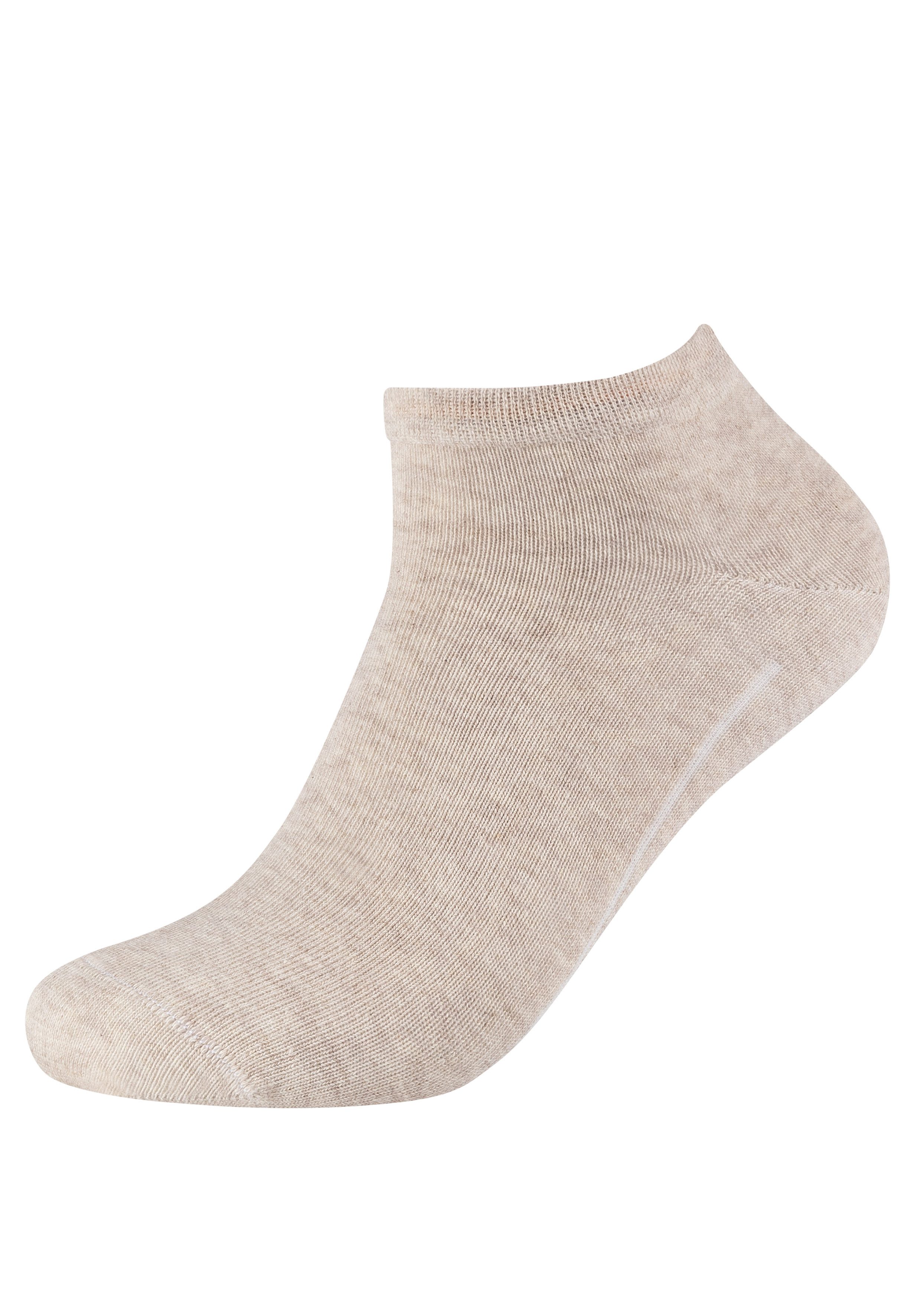 Camano Sneakersokken CA-Soft met drukvrij ribband (Set van 4)