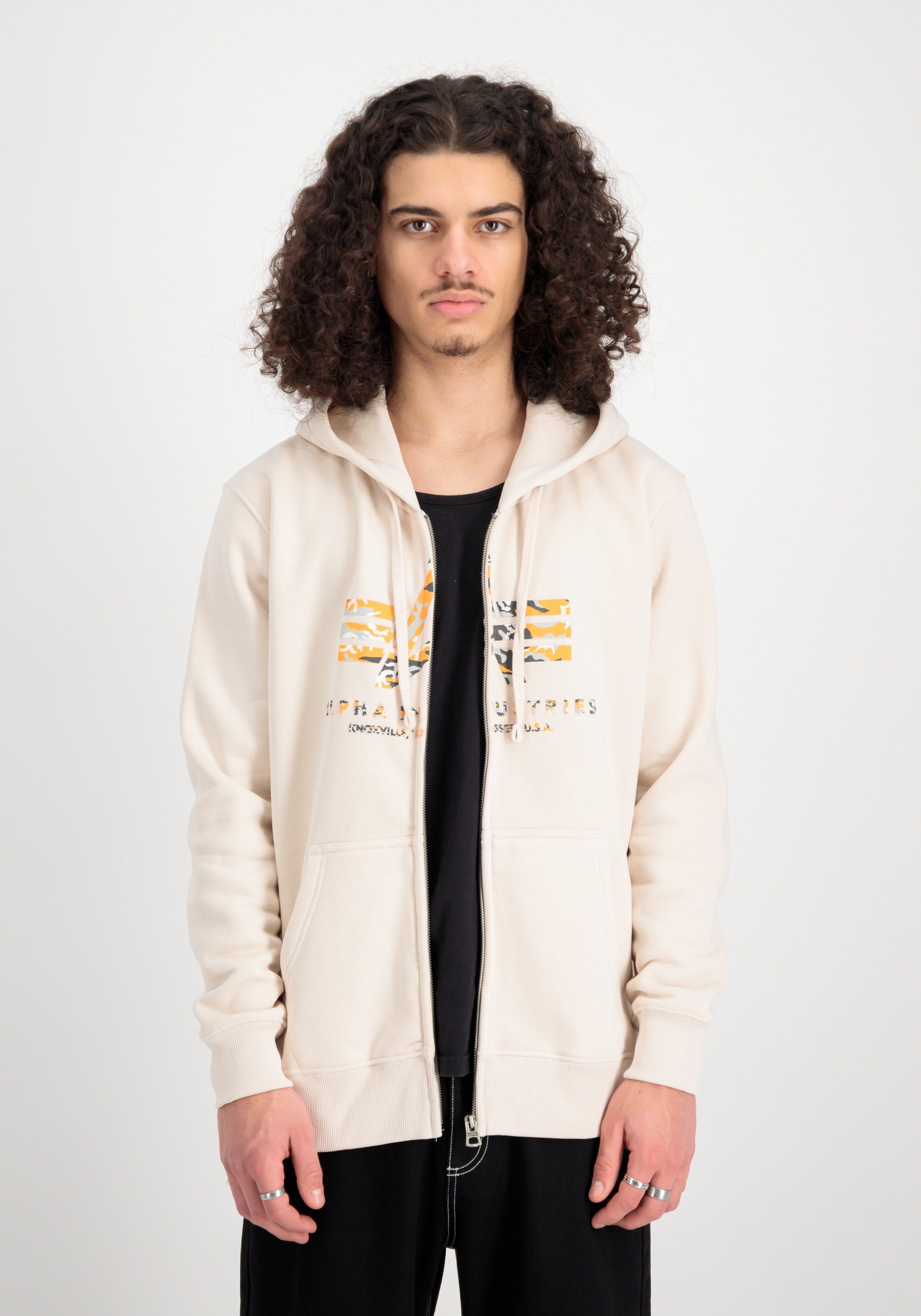 Alpha Industries Hoodie Alpha Industries Men - Hoodies Basic Zip Hoodie PP Camo